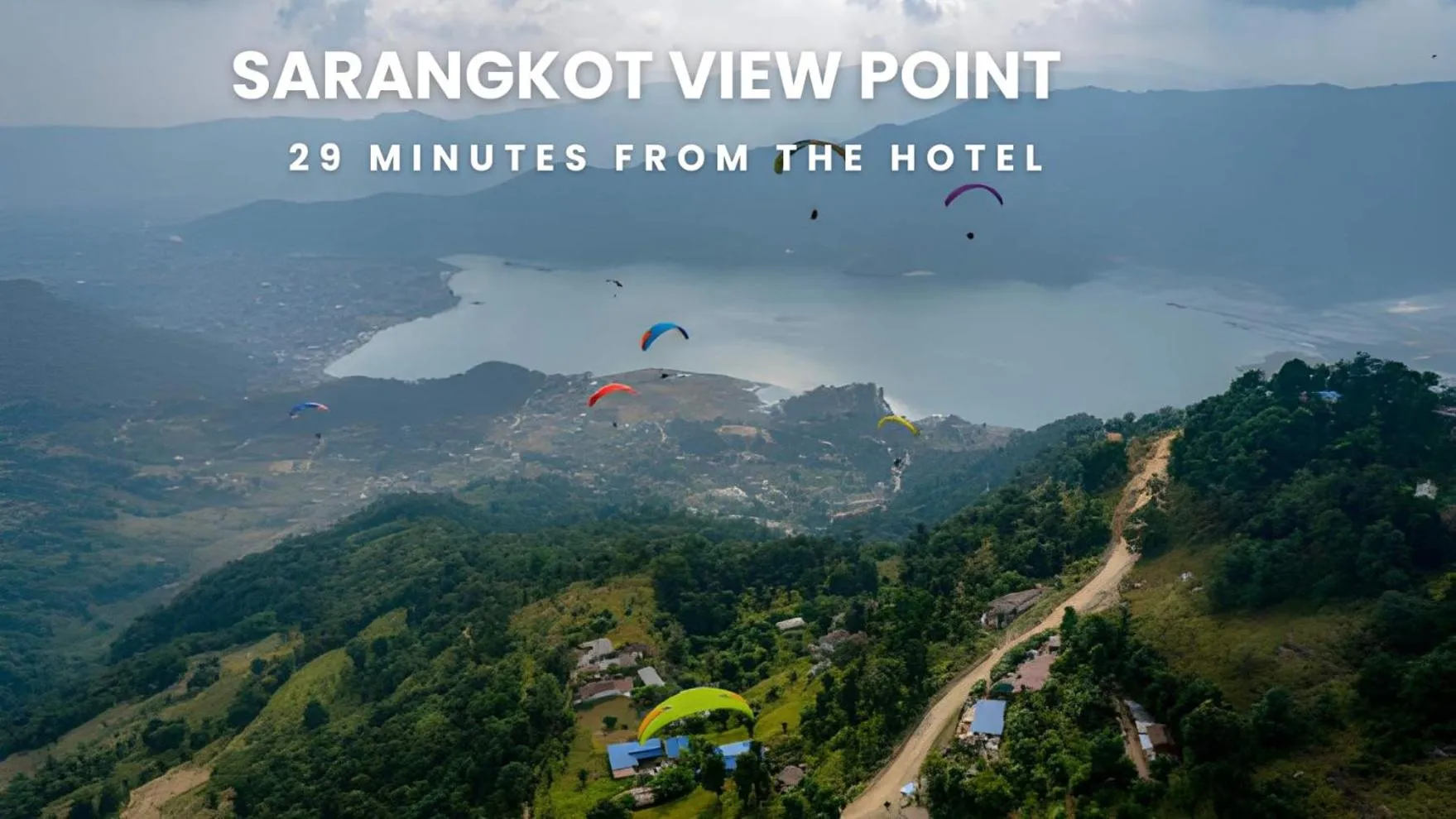 Natural landscape in Pokhara Batika