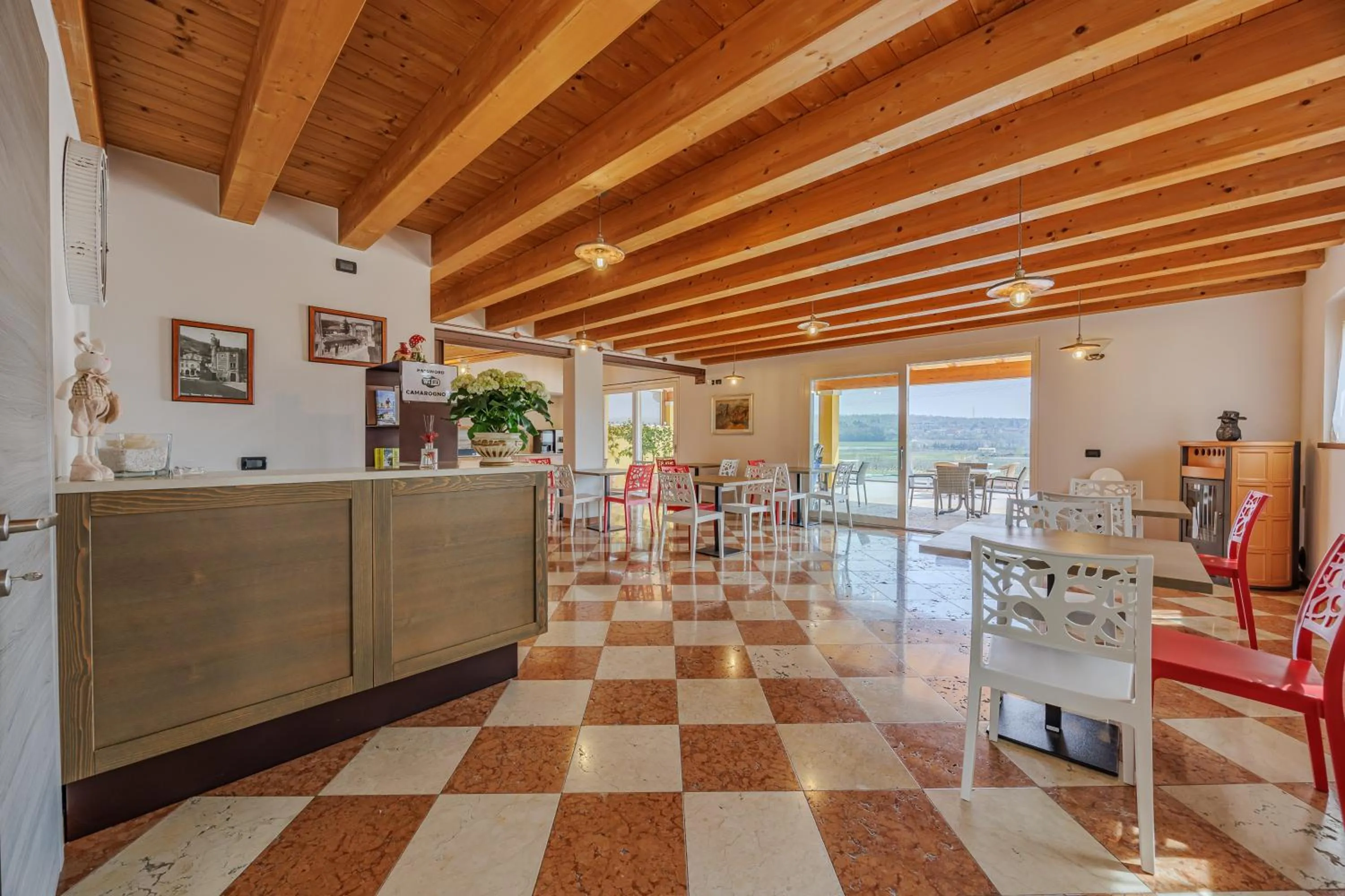 Lobby or reception in B&B Ca' Marognole