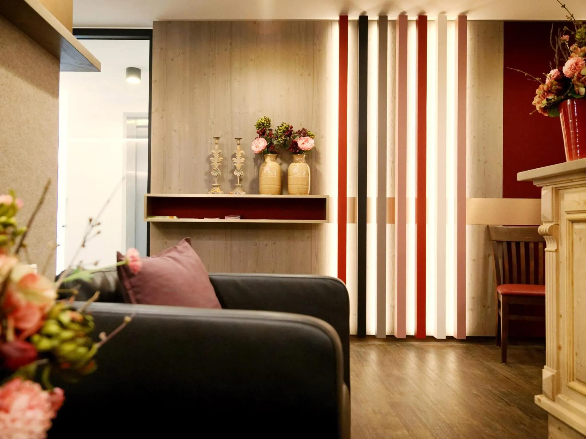 Lobby or reception in Stadthotel Kachelofen