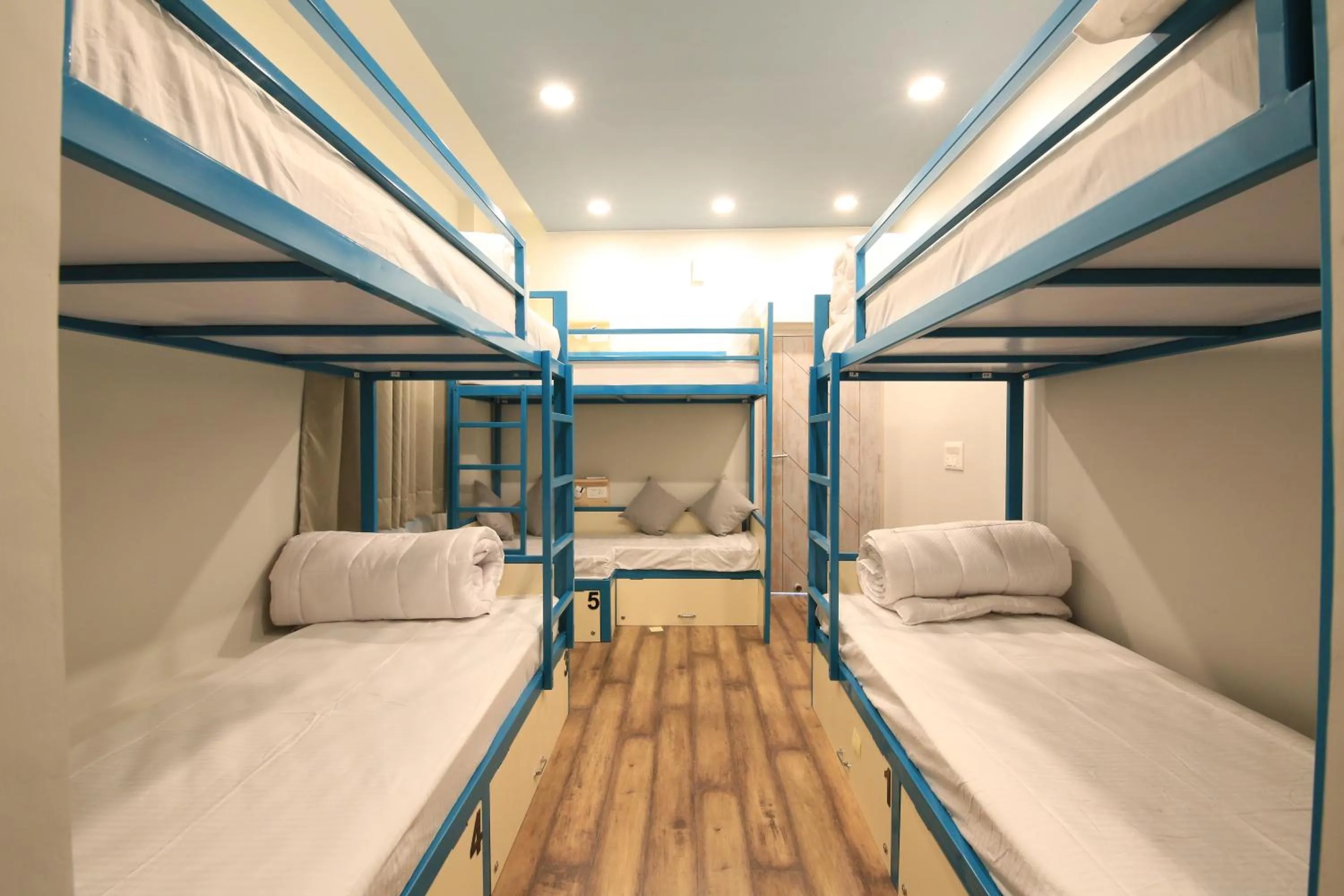 Photo of the whole room, Bed in Blue Beds Hostel