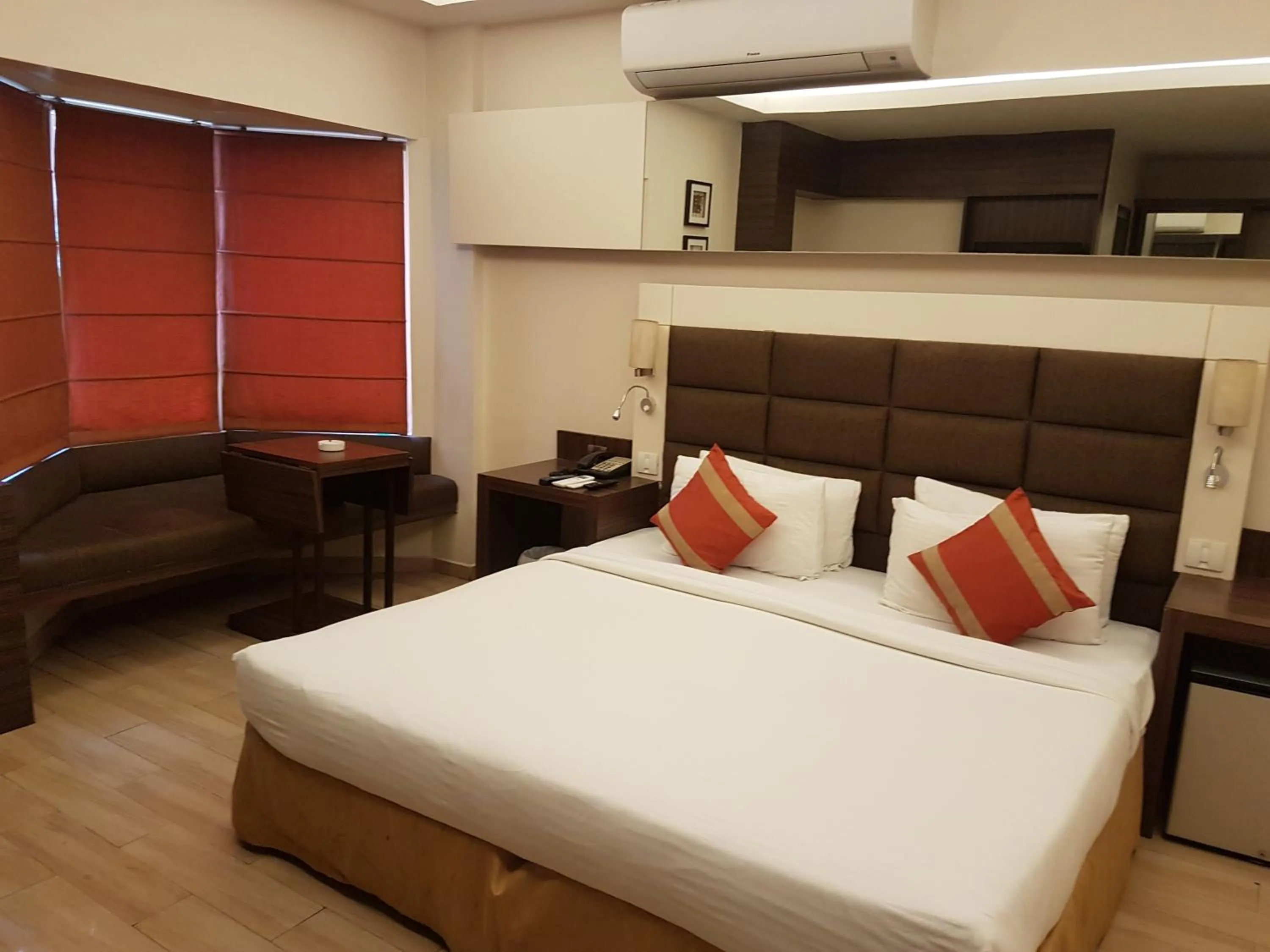 Bed in Hotel Arif Castles