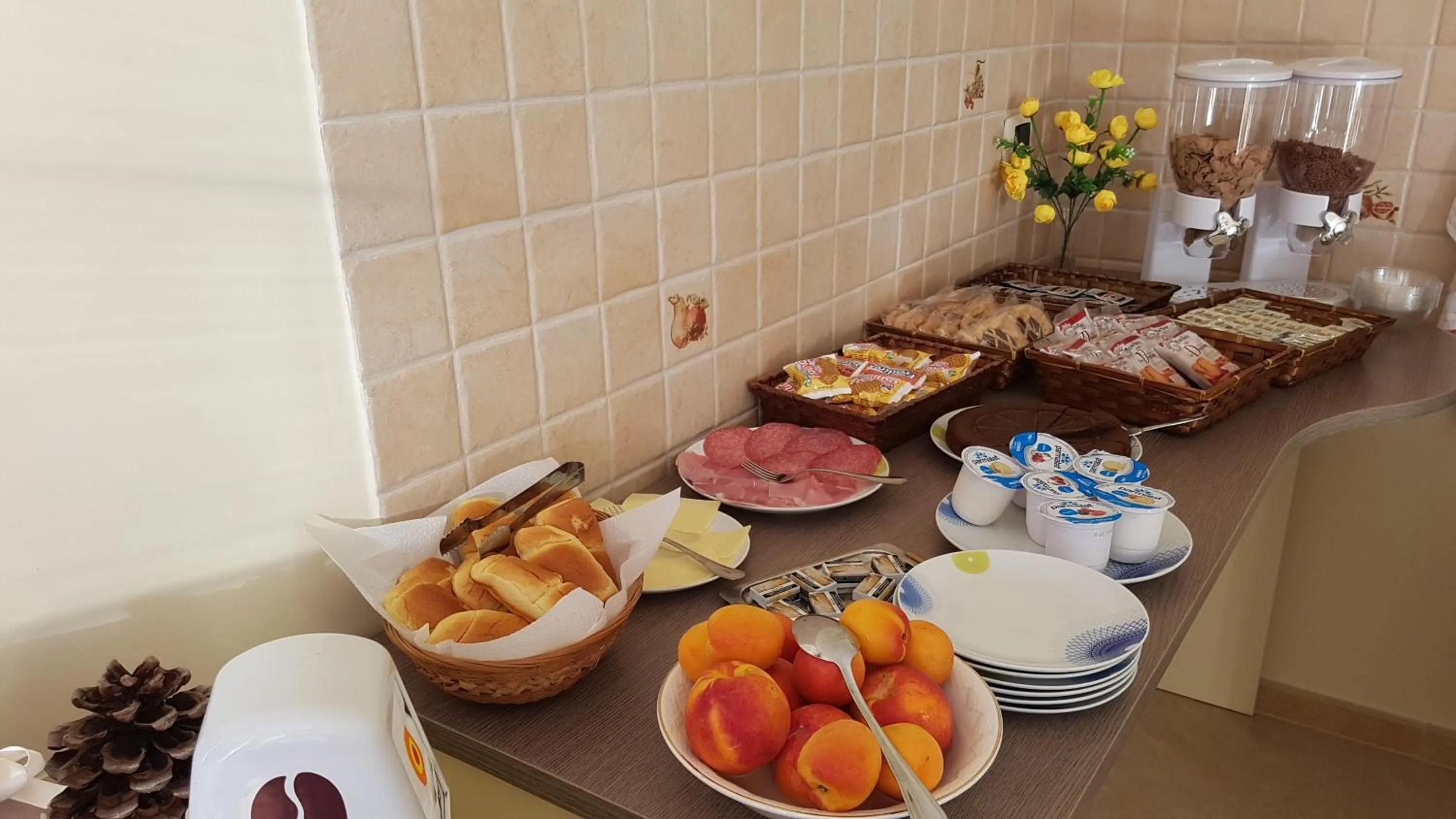 Food in B&B Villa Eleonora Tropea