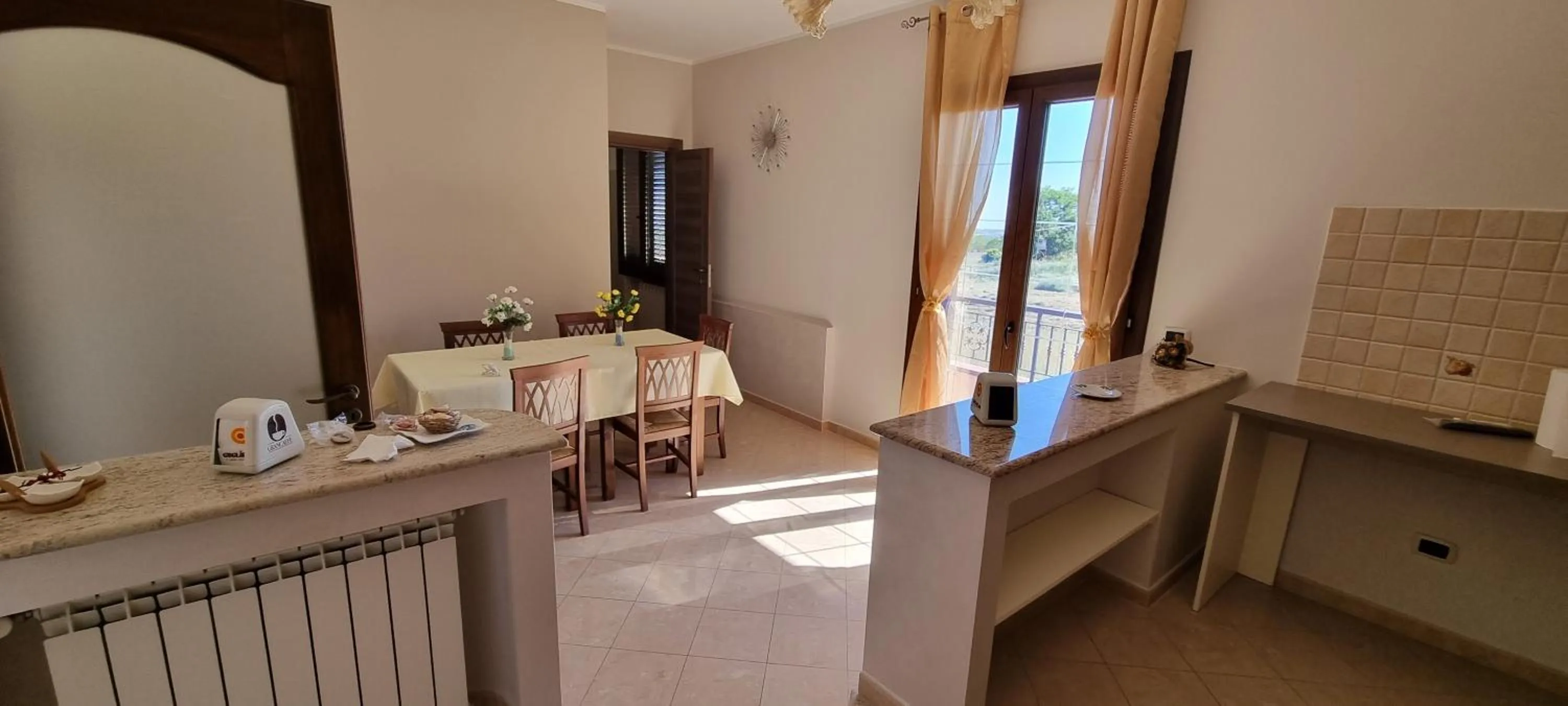 Kitchen or kitchenette in B&B Villa Eleonora Tropea