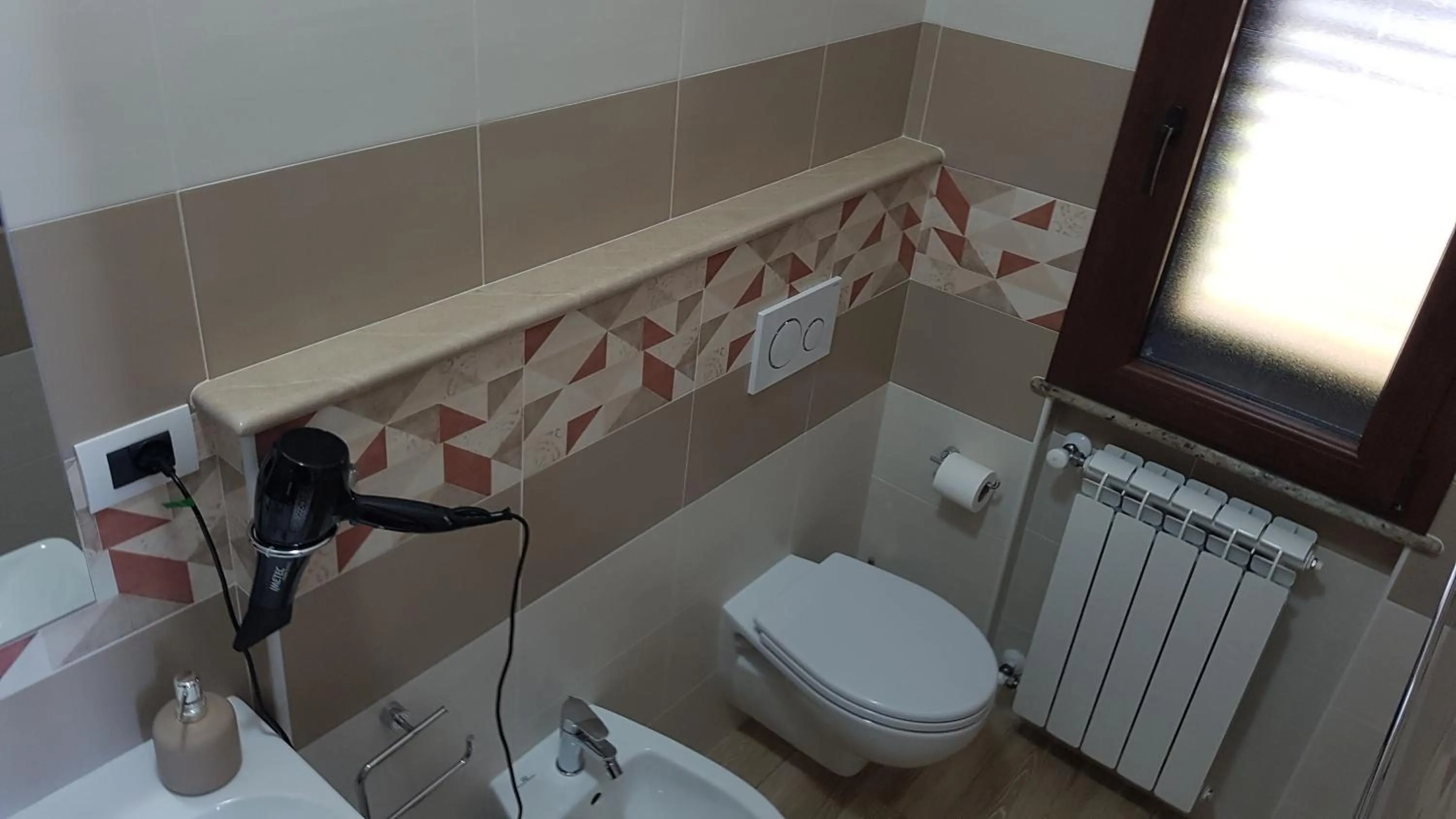 Bathroom in B&B Villa Eleonora Tropea