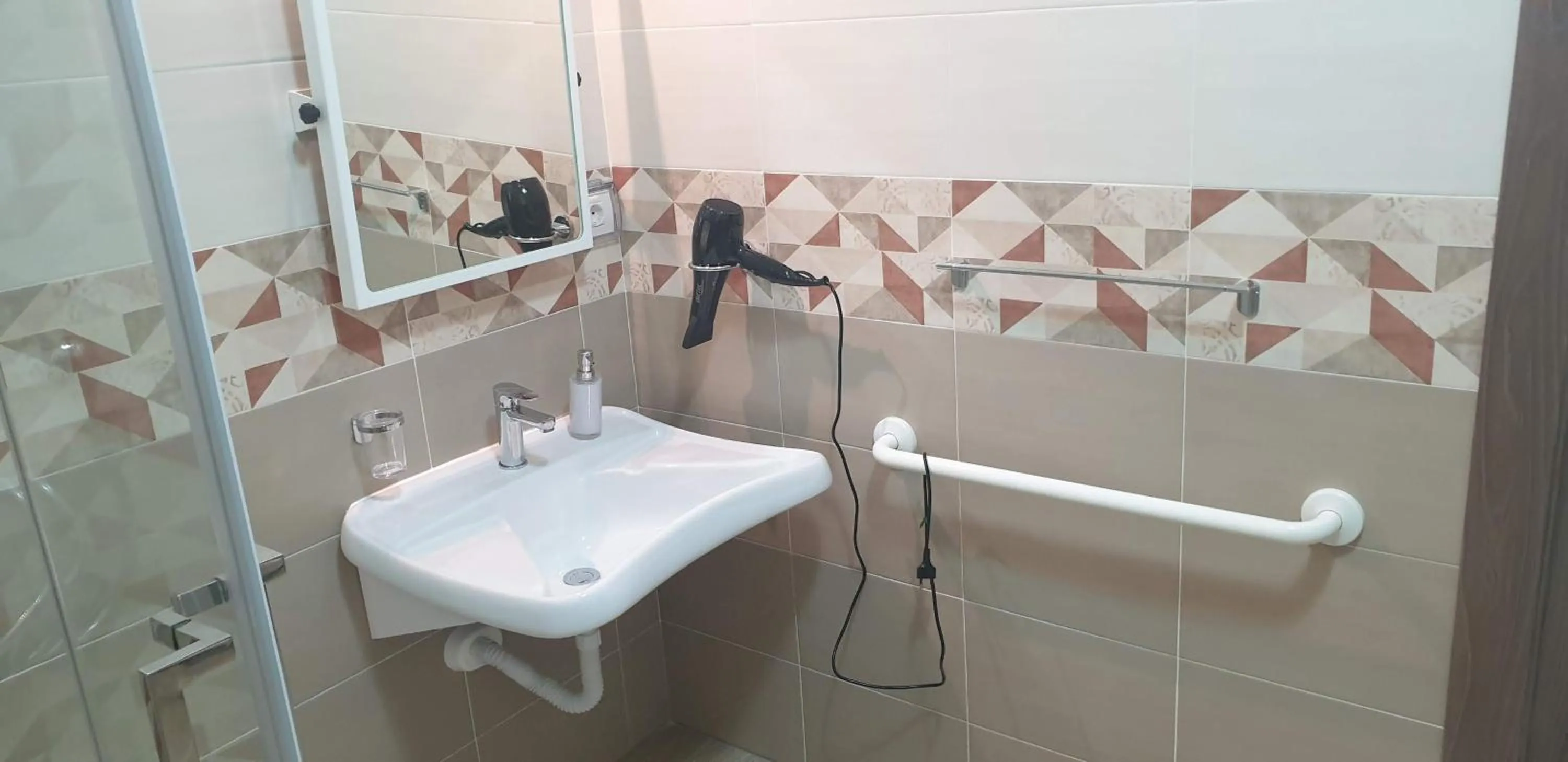 Bathroom in B&B Villa Eleonora Tropea