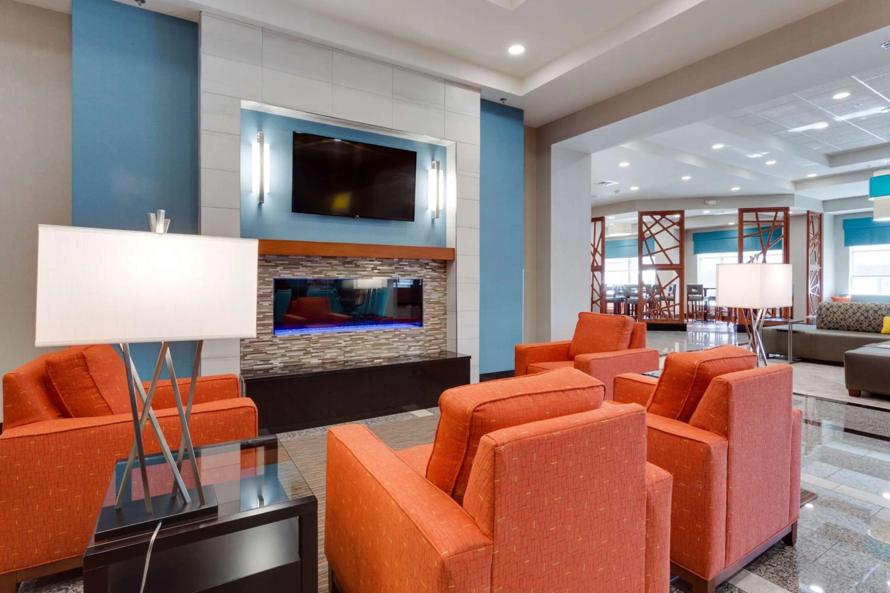 Lobby or reception in Drury Plaza Hotel St. Louis St. Charles