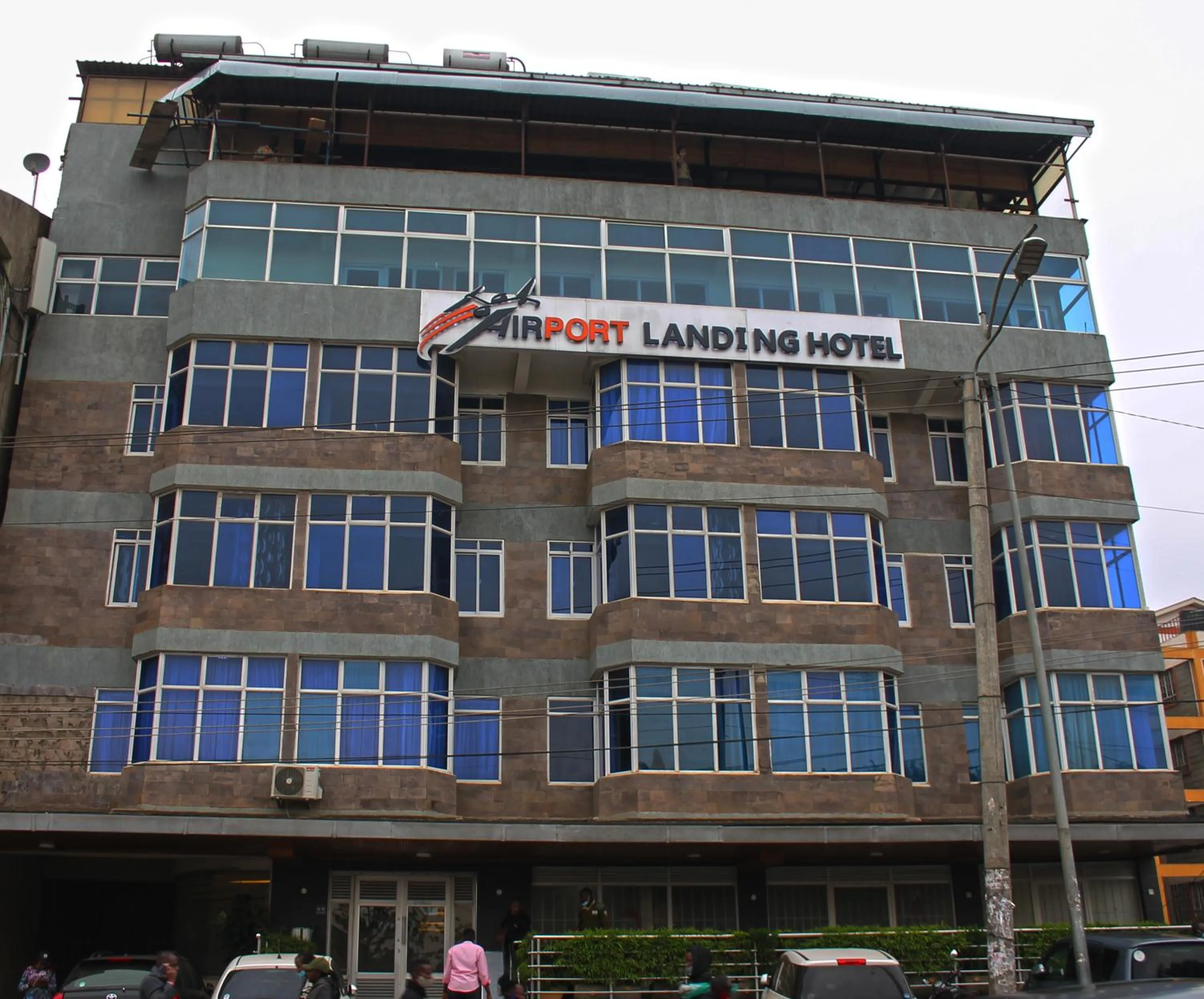 Property building in Airport Landing Hotel