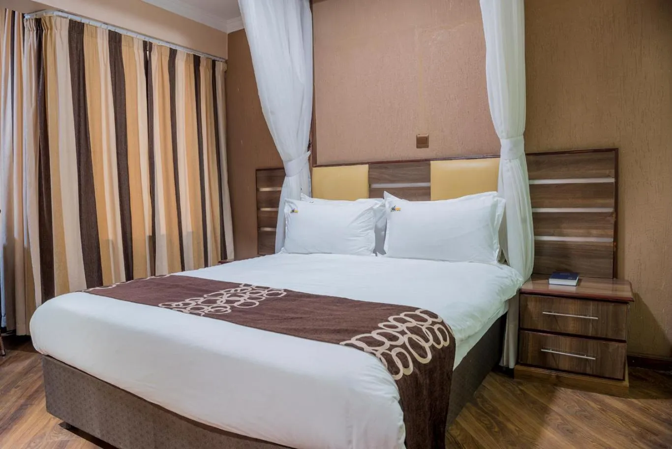 Bed in Airport Landing Hotel