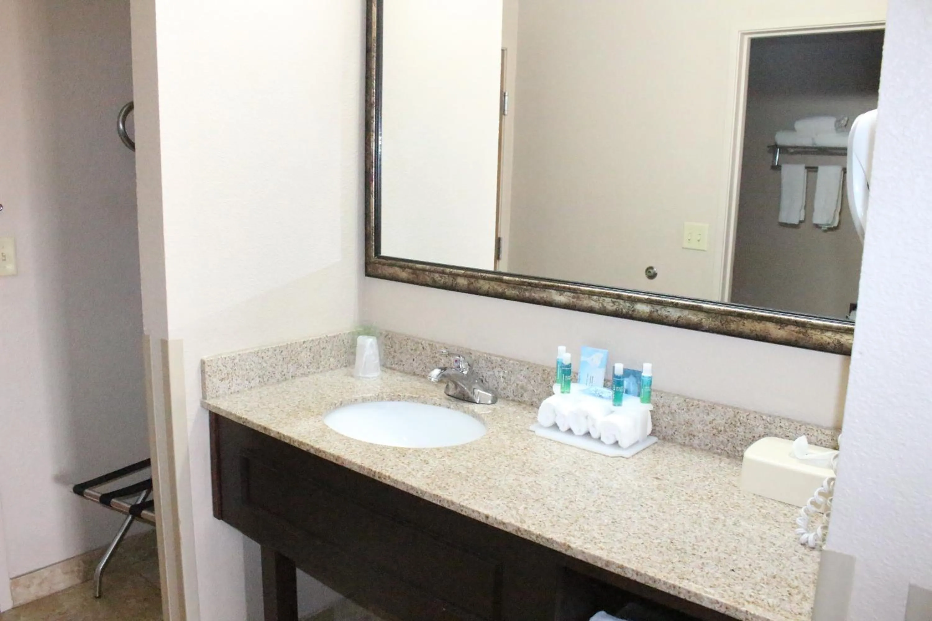 Bathroom in Holiday Inn Express Kansas City Liberty Missouri by IHG
