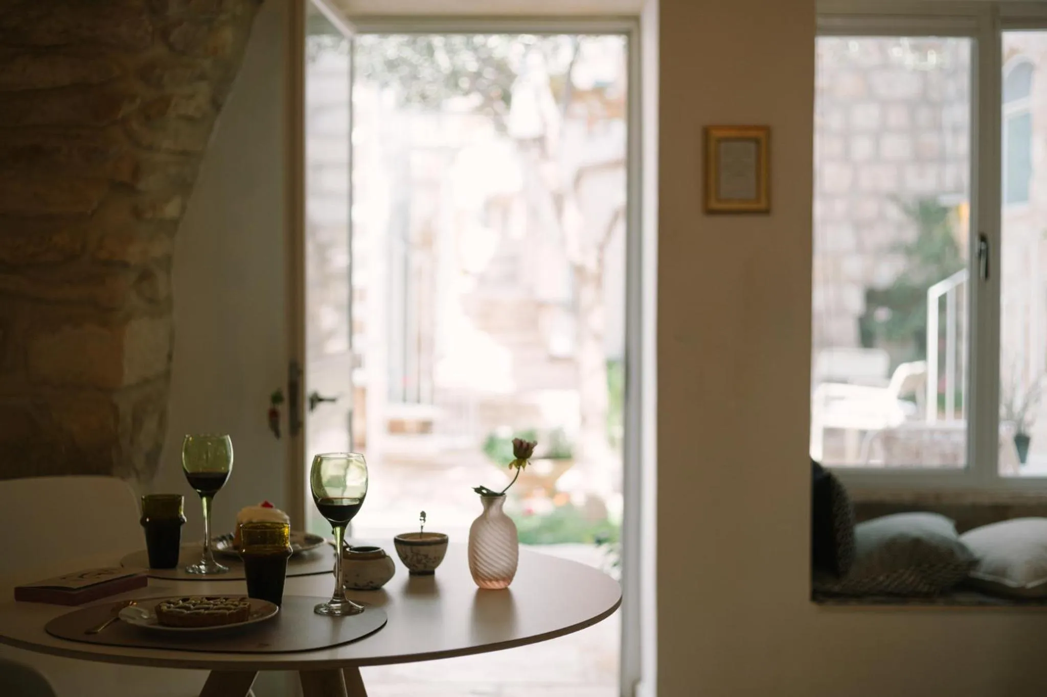 Living room in Azamra Inn Tzfat