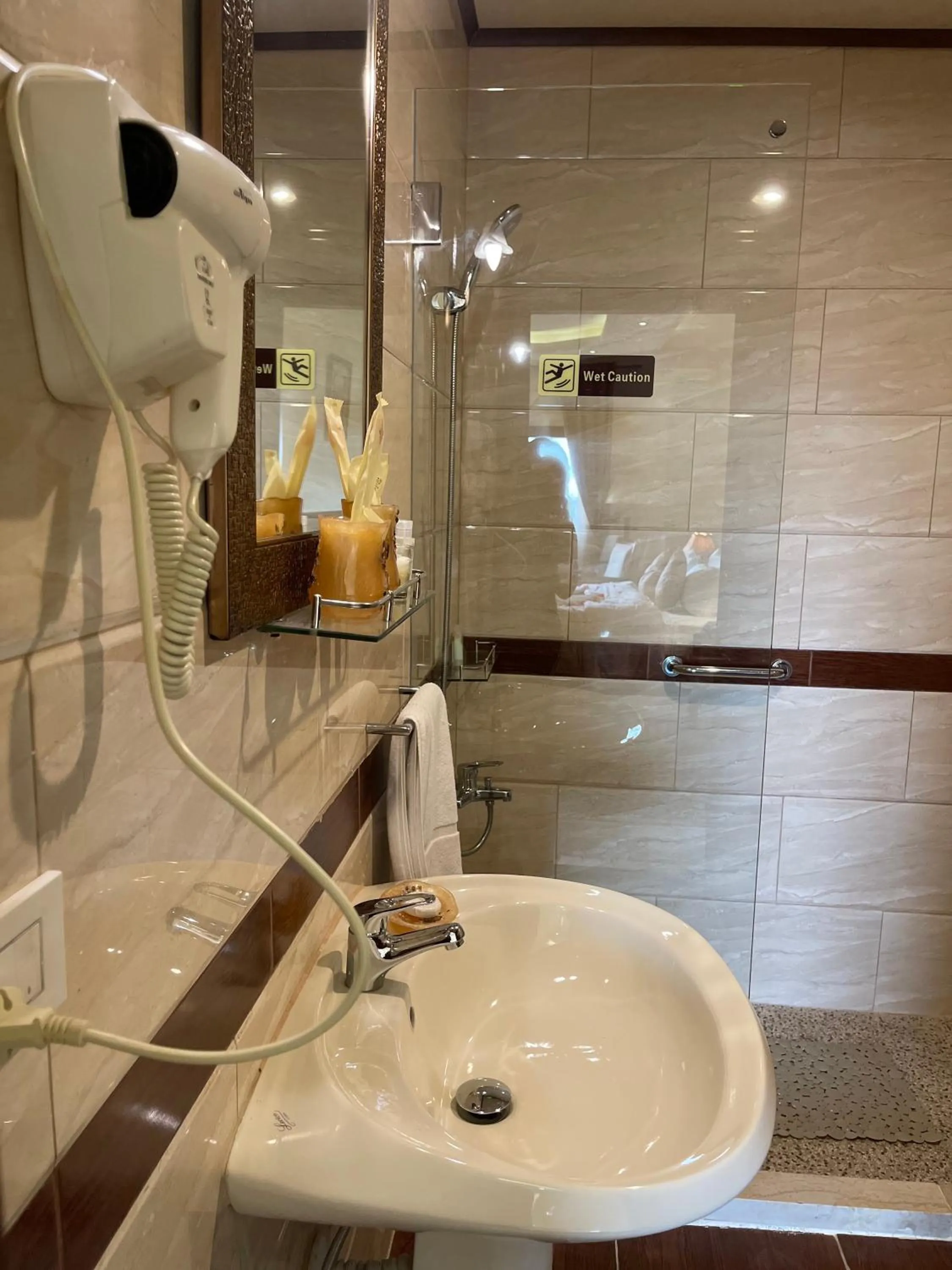 Bathroom in Boulevard Palace Hotel