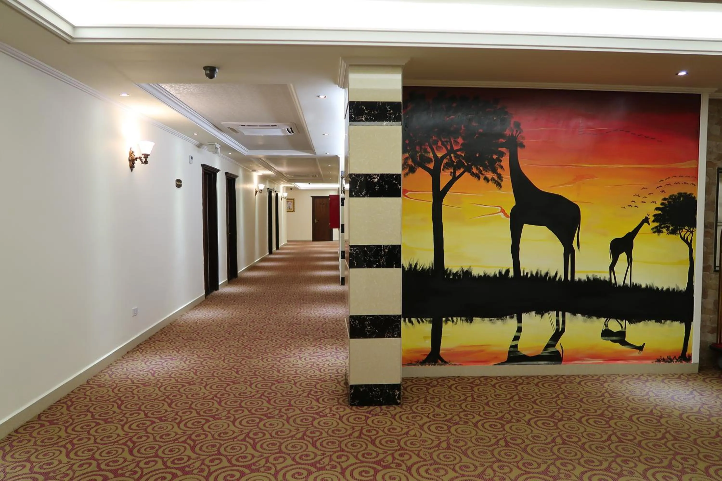 Decorative detail in Boulevard Palace Hotel