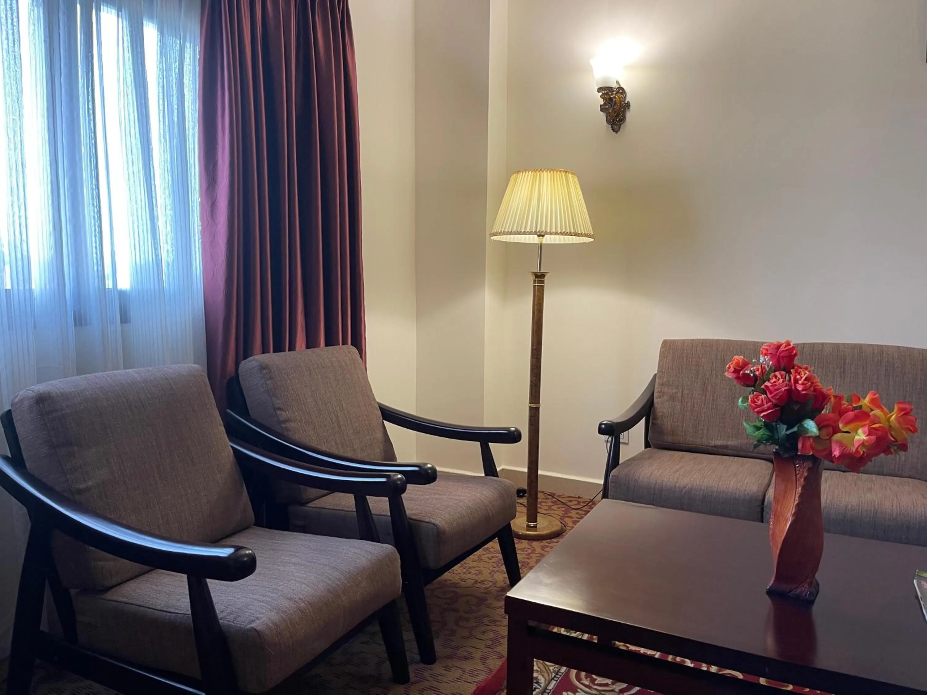 Living room in Boulevard Palace Hotel