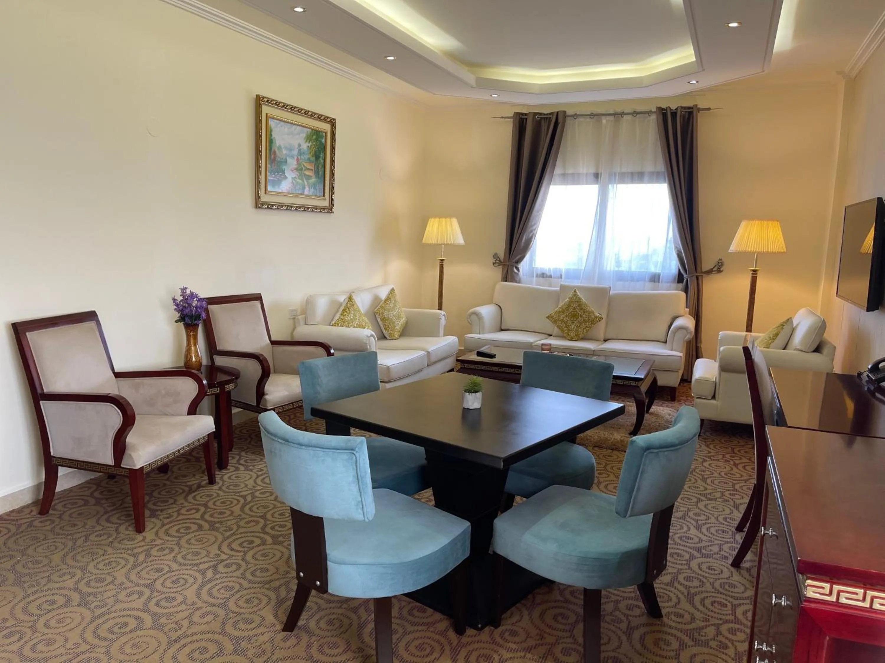 Living room in Boulevard Palace Hotel