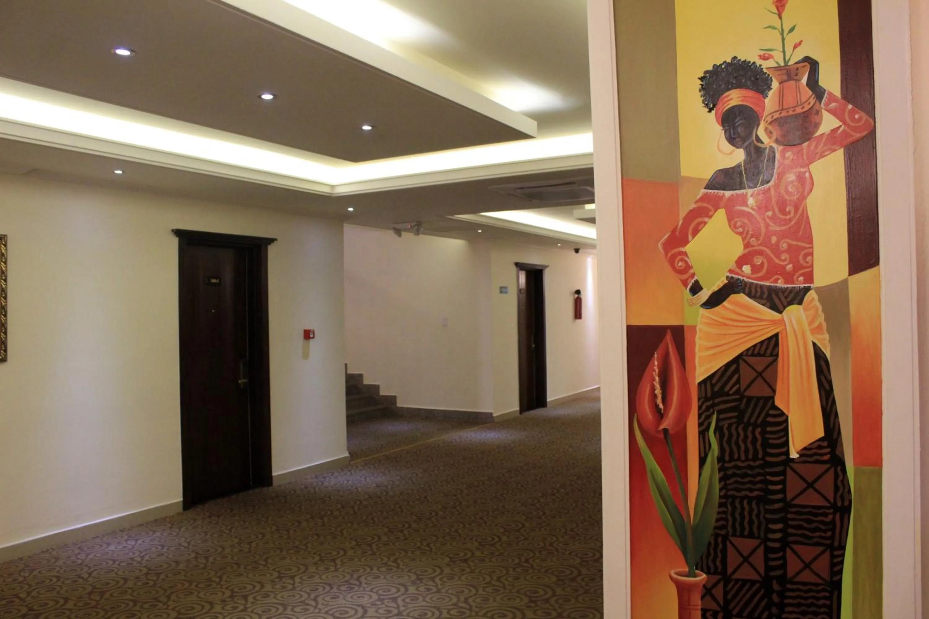 Decorative detail in Boulevard Palace Hotel