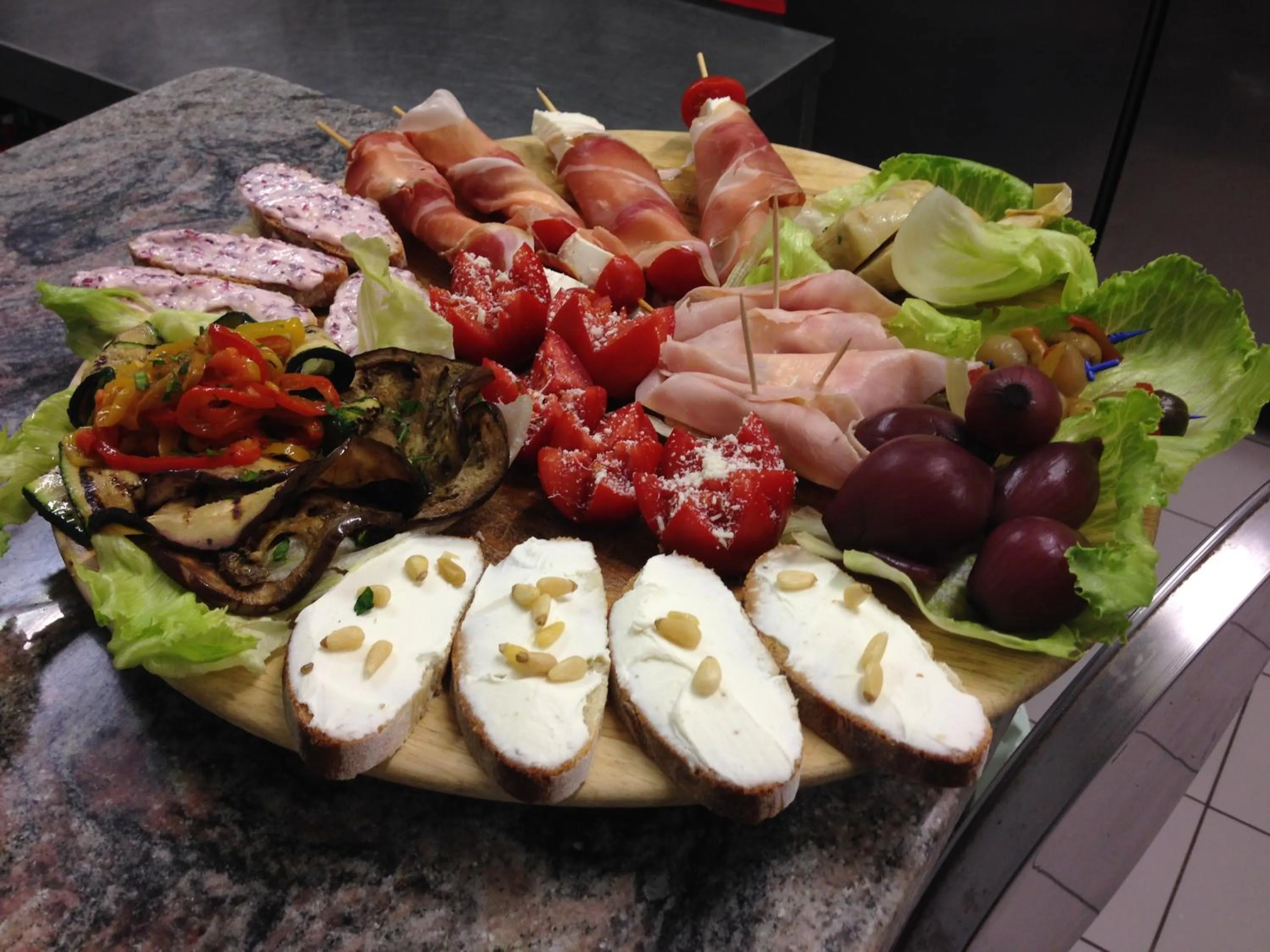 Food in Cantina del Casale