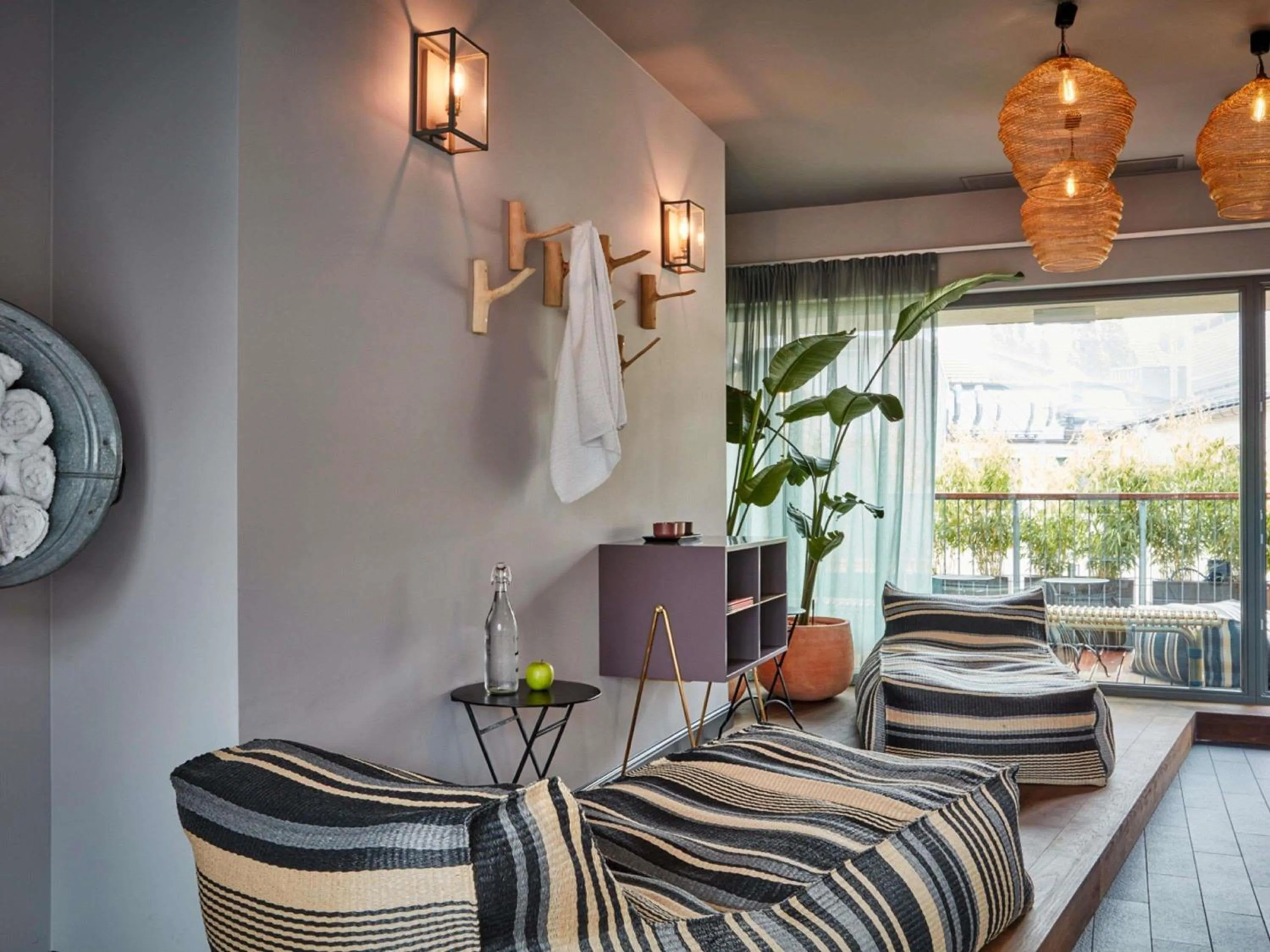 Sauna in 25hours Hotel The Royal Bavarian