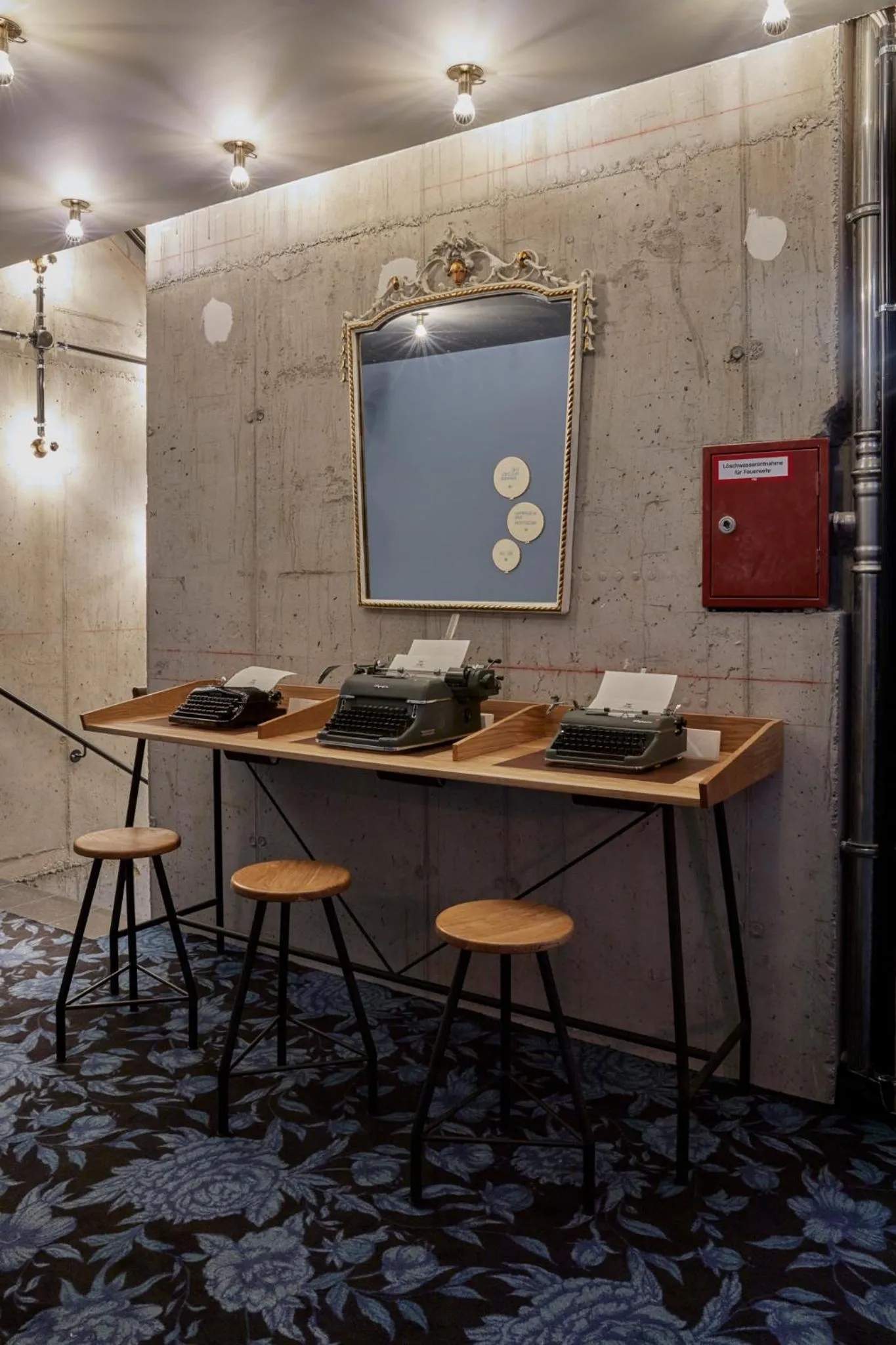 Decorative detail in 25hours Hotel The Royal Bavarian