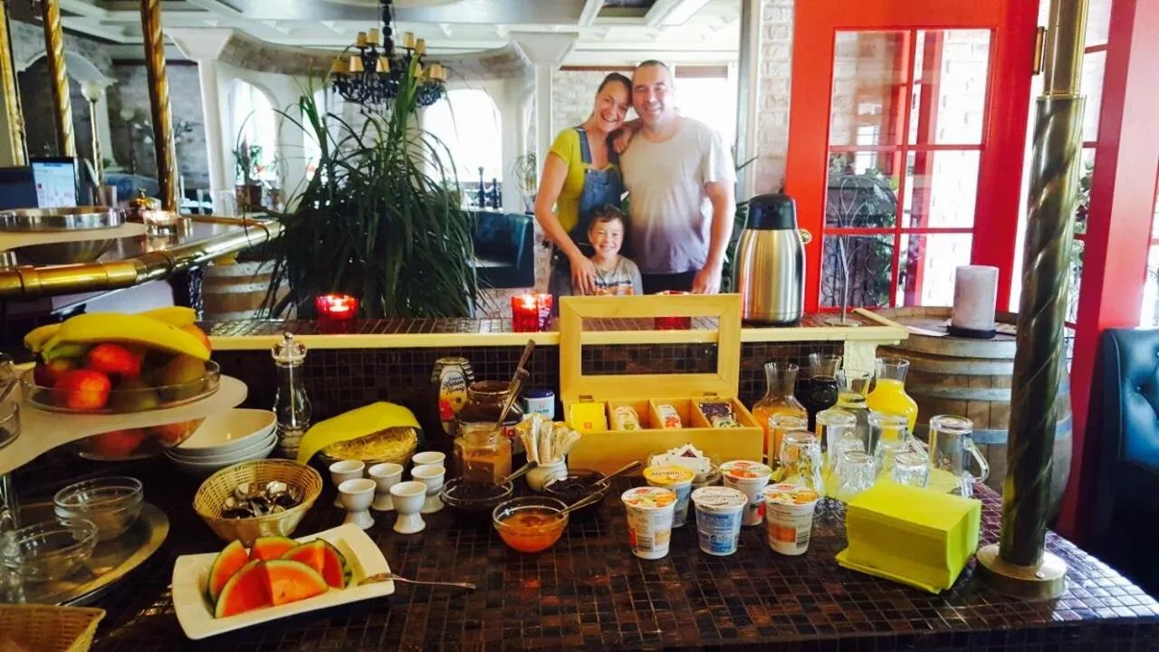 Buffet breakfast in my CITY HOTEL