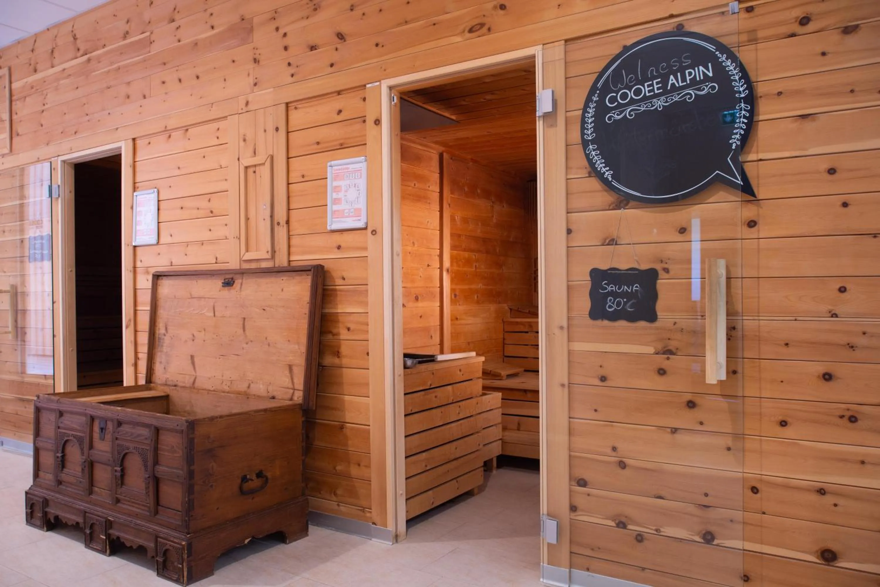 Sauna in COOEE alpin Hotel Dachstein