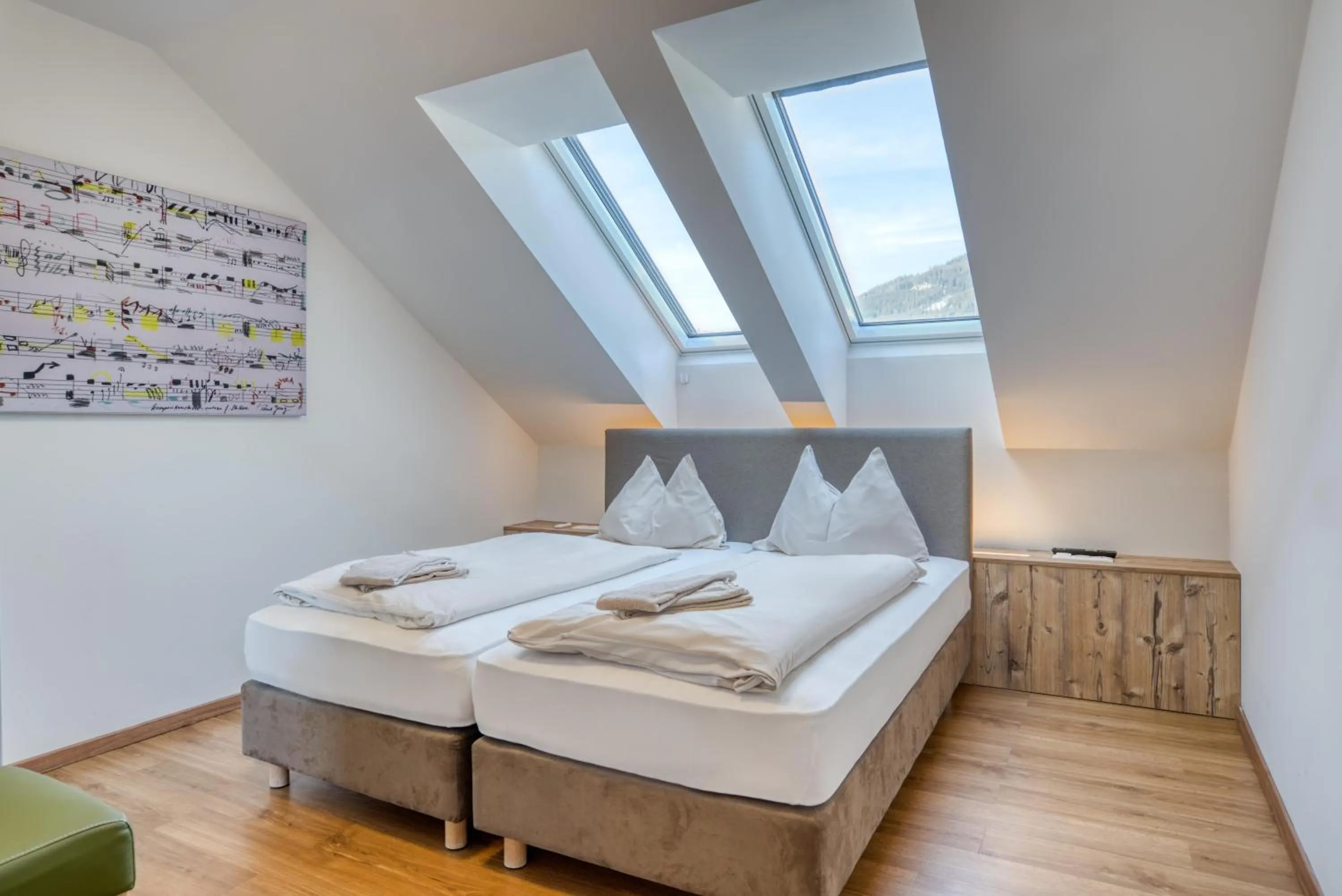 Photo of the whole room, Bed in COOEE alpin Hotel Dachstein