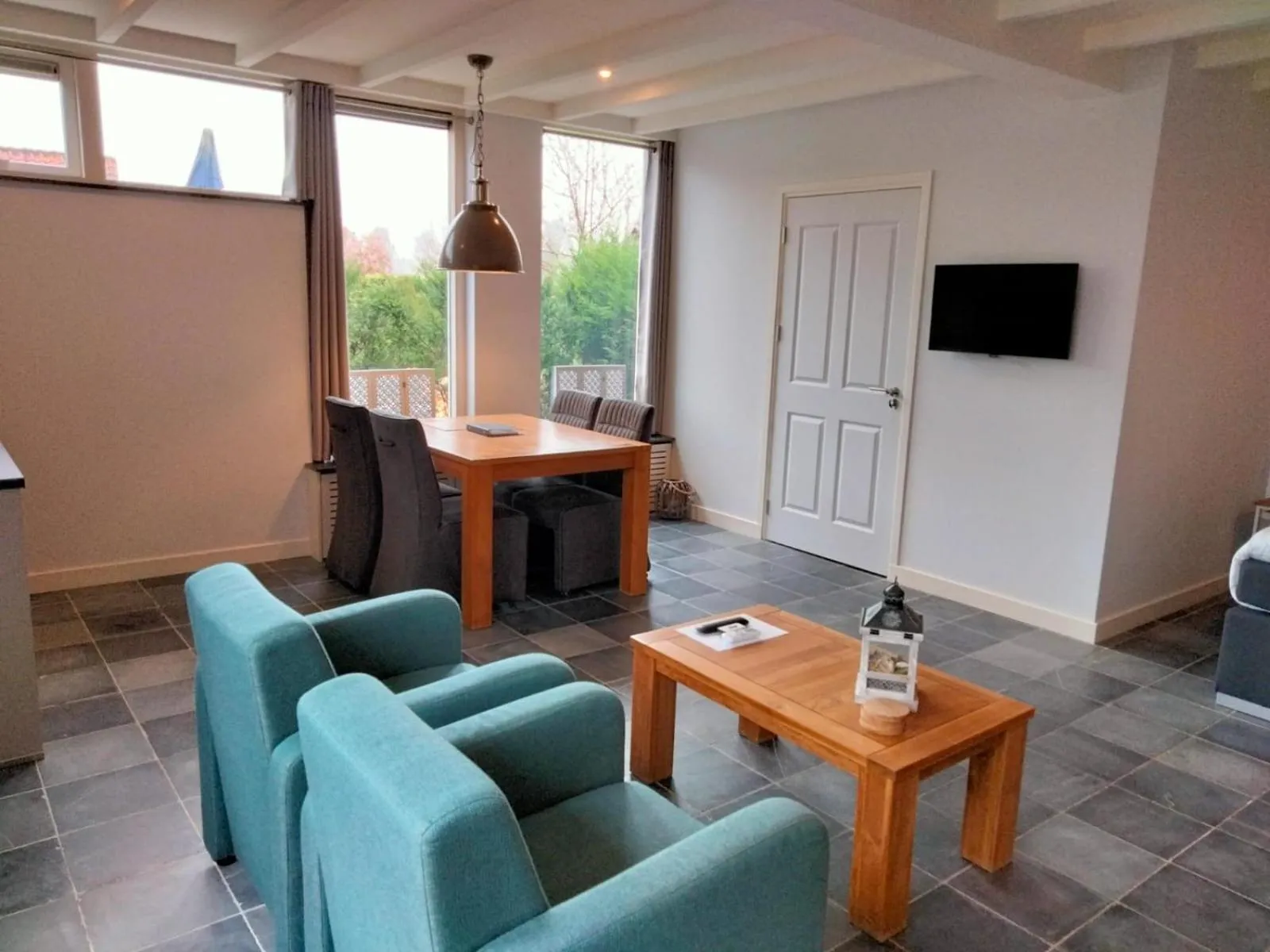 Seating area in B&B Veers Buuten