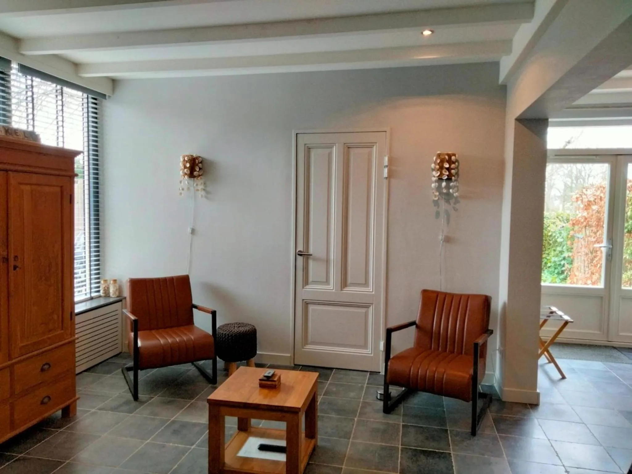 Seating area in B&B Veers Buuten
