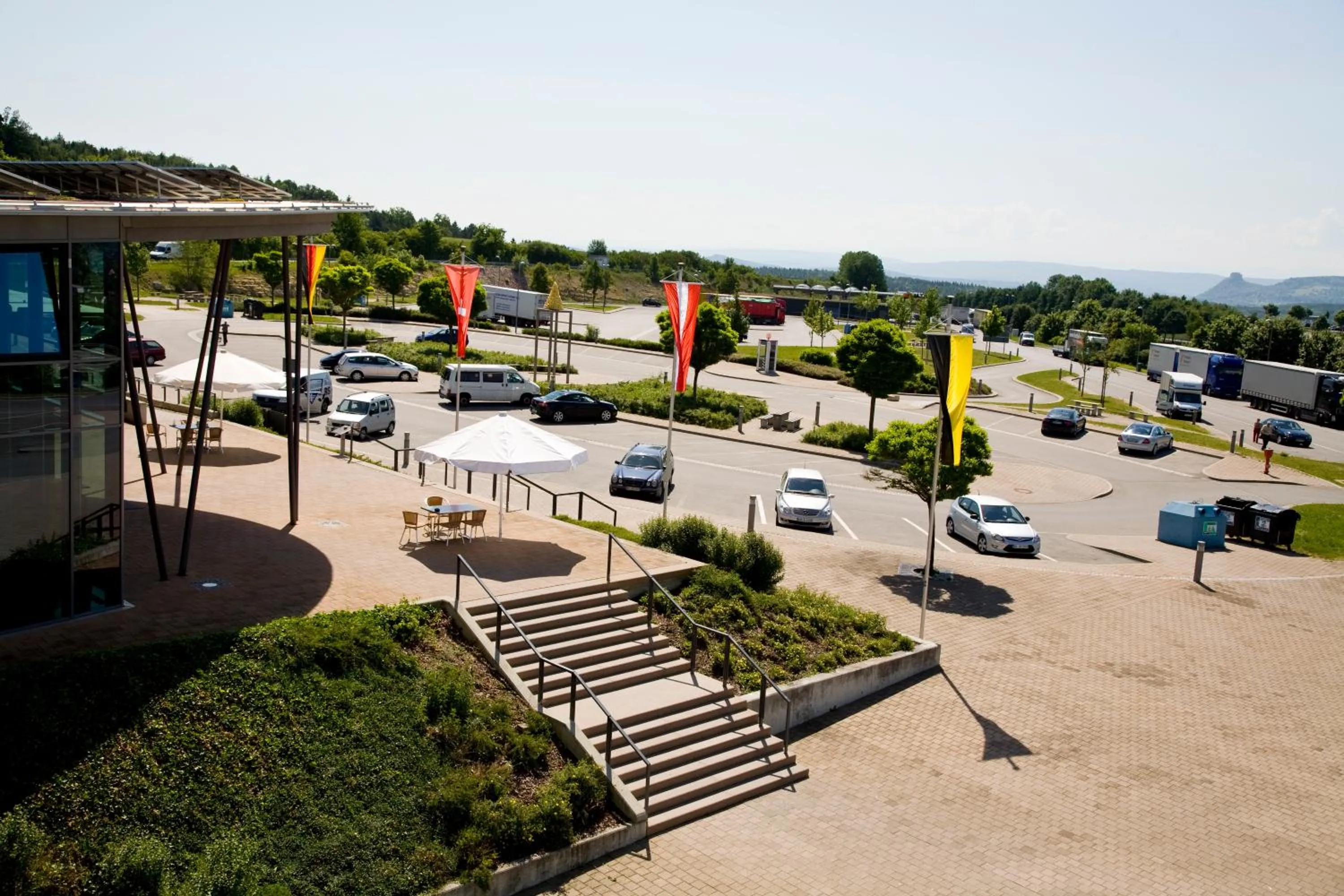 Bird's eye view in Hotel Hegau