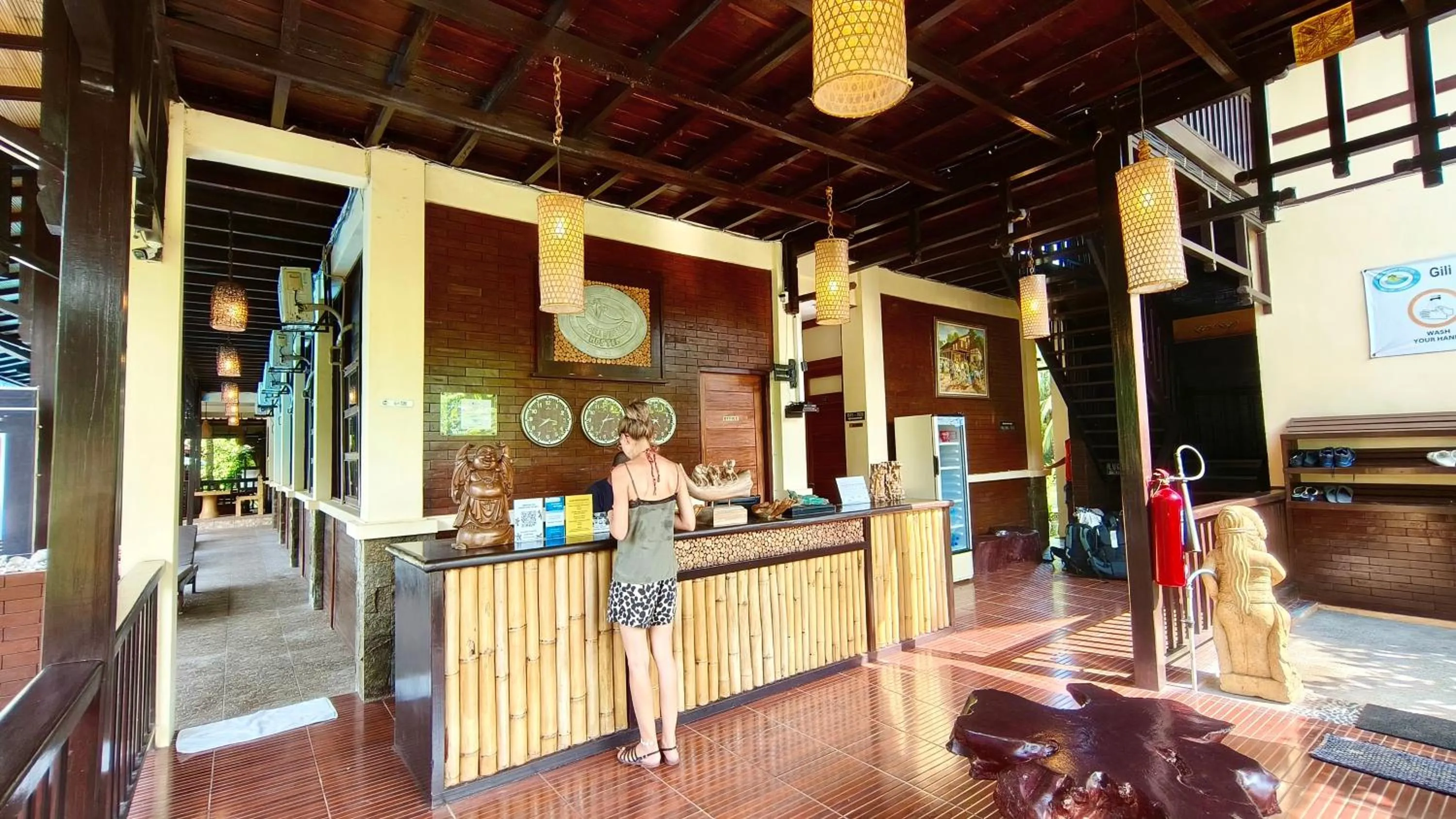 Lobby or reception in Gili Buana Hostel & Backpackers Gili Air