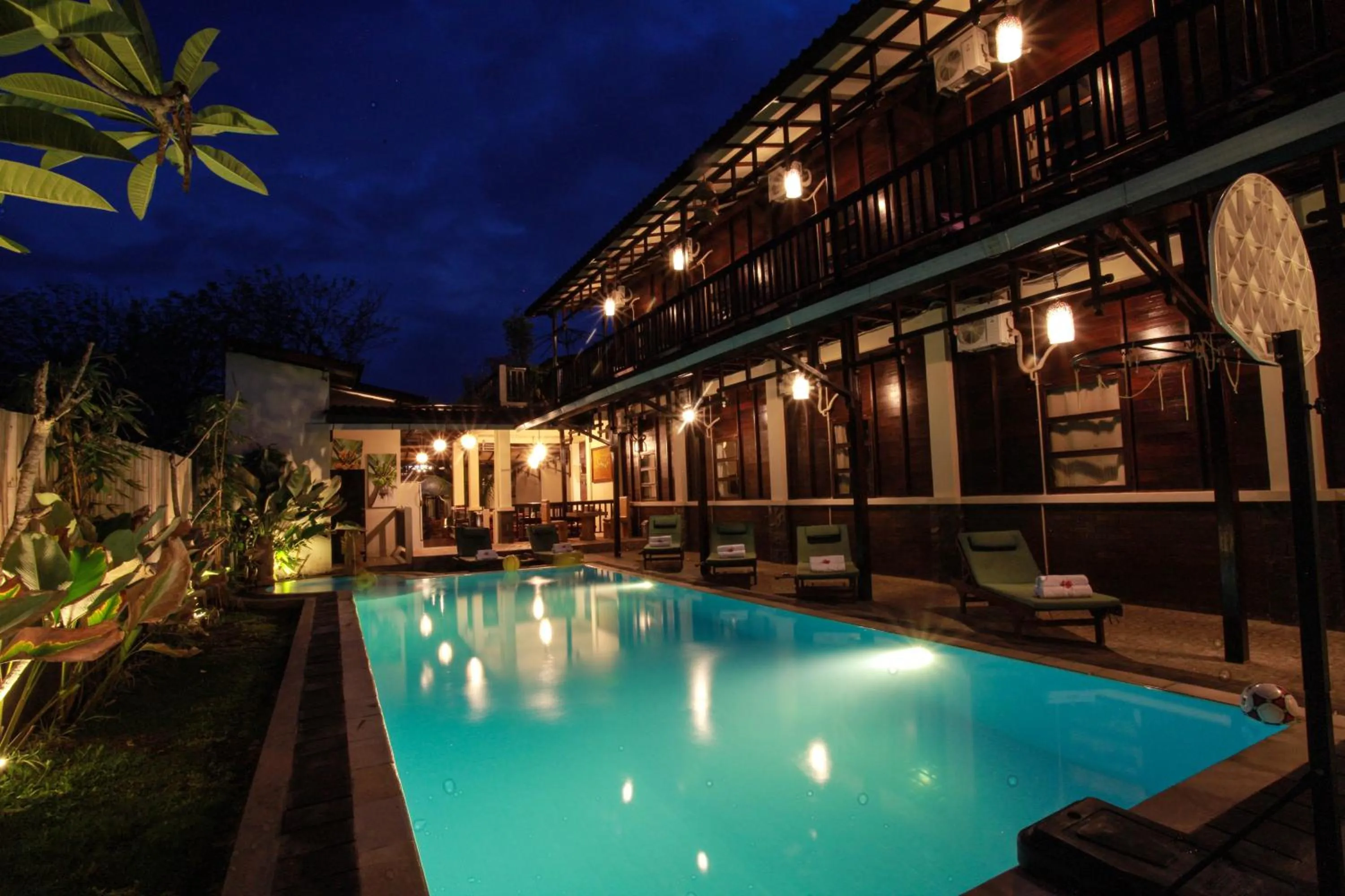 Swimming pool in Gili Buana Hostel & Backpackers Gili Air