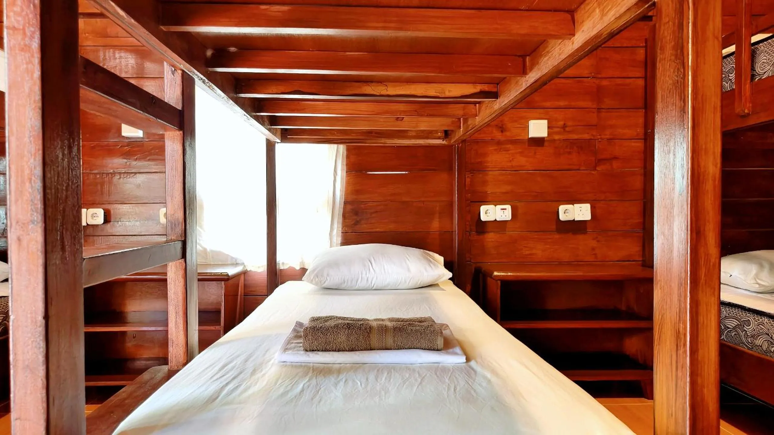 Photo of the whole room, Bed in Gili Buana Hostel & Backpackers Gili Air