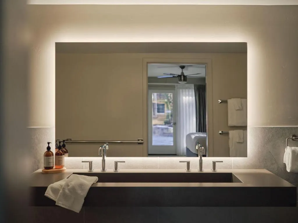 Bed in Black Bear Lodge