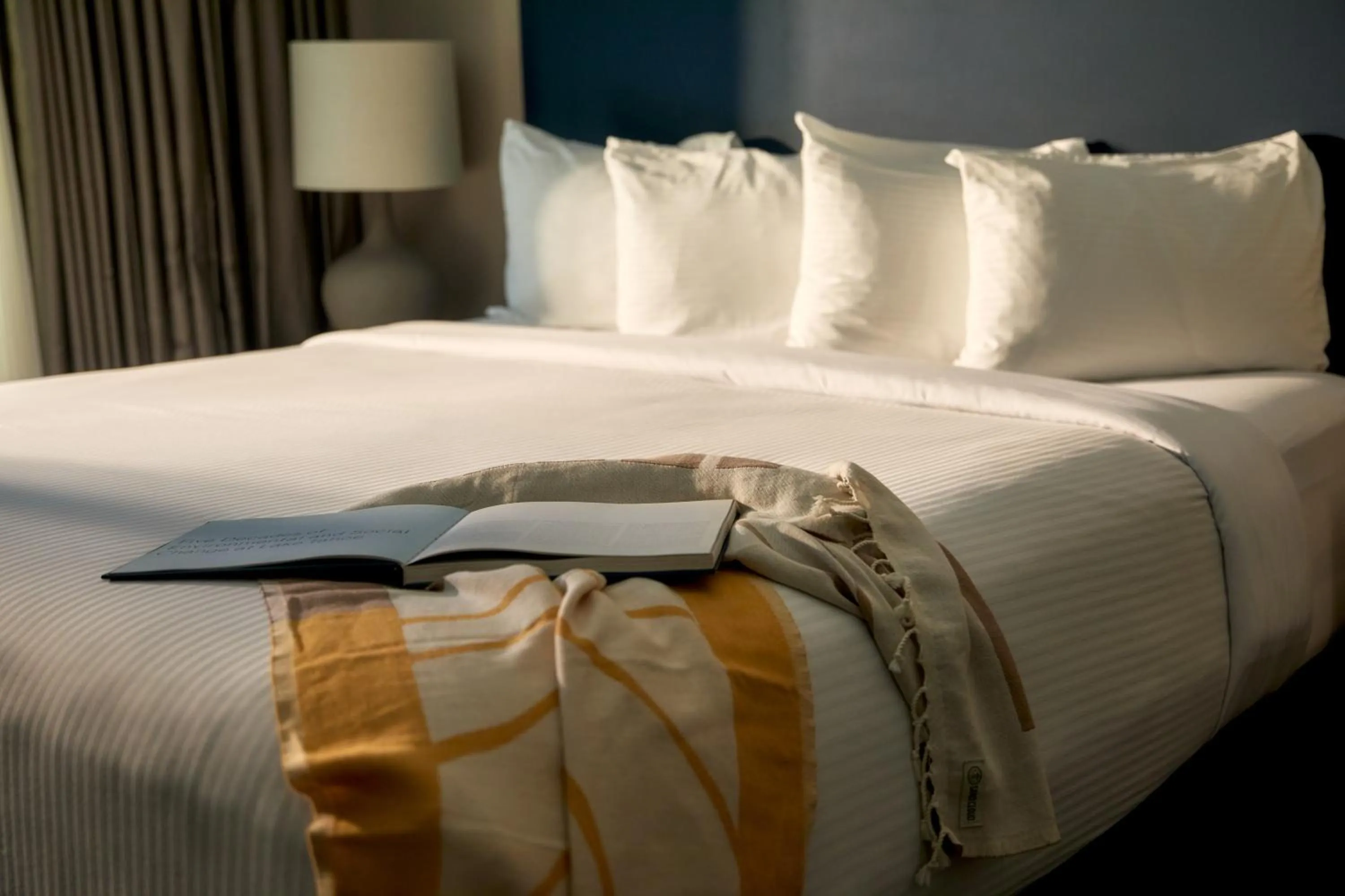 Bed in Black Bear Lodge