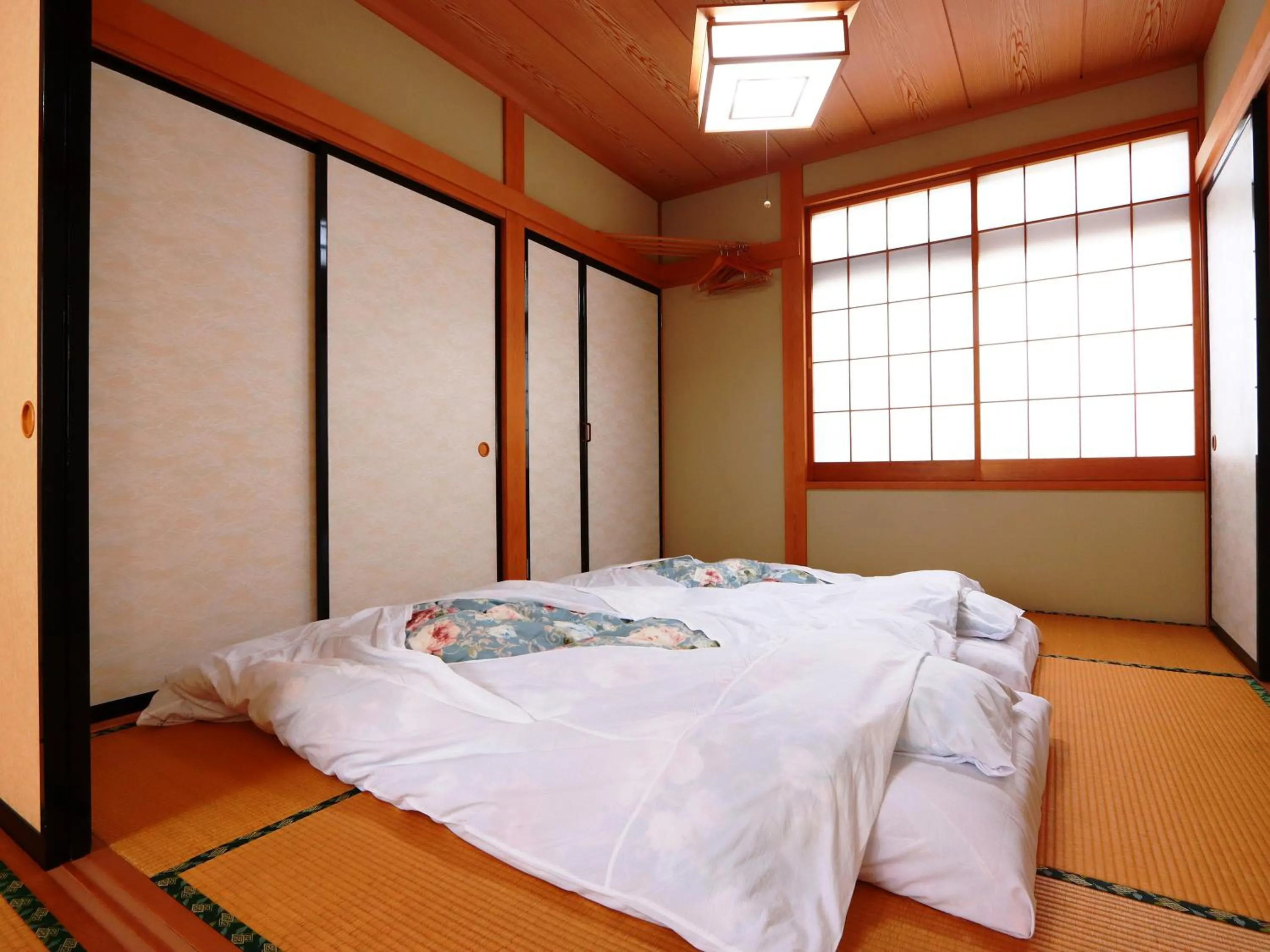 Photo of the whole room, Bed in Minshuku Kojima