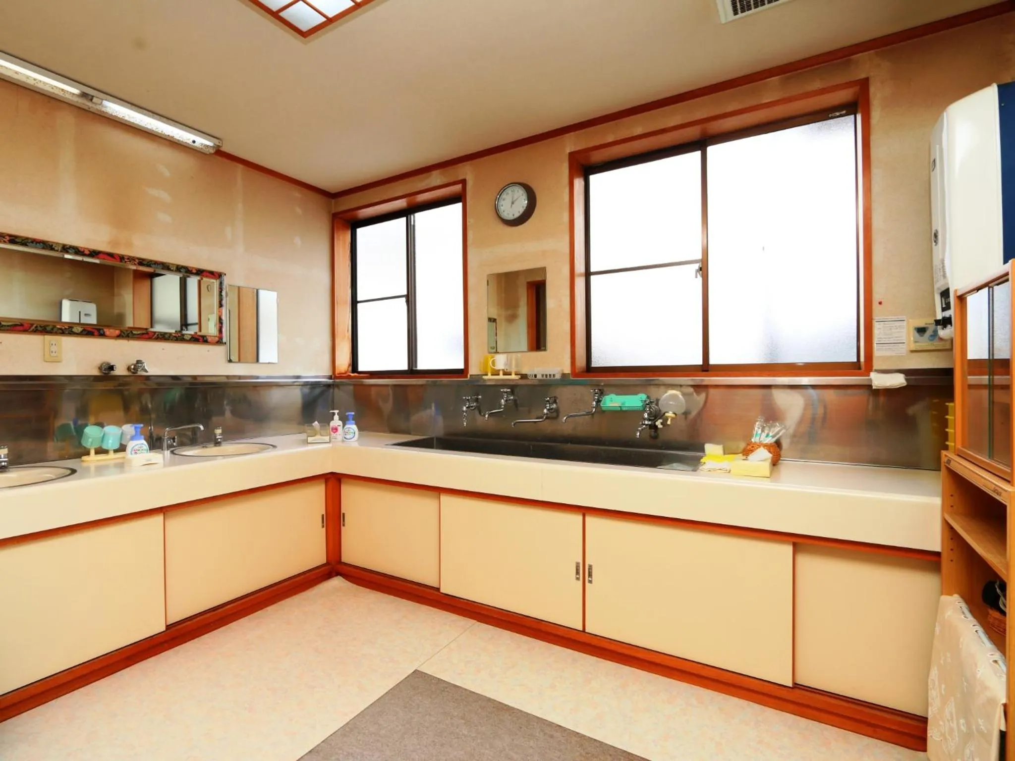 Communal kitchen in Minshuku Kojima