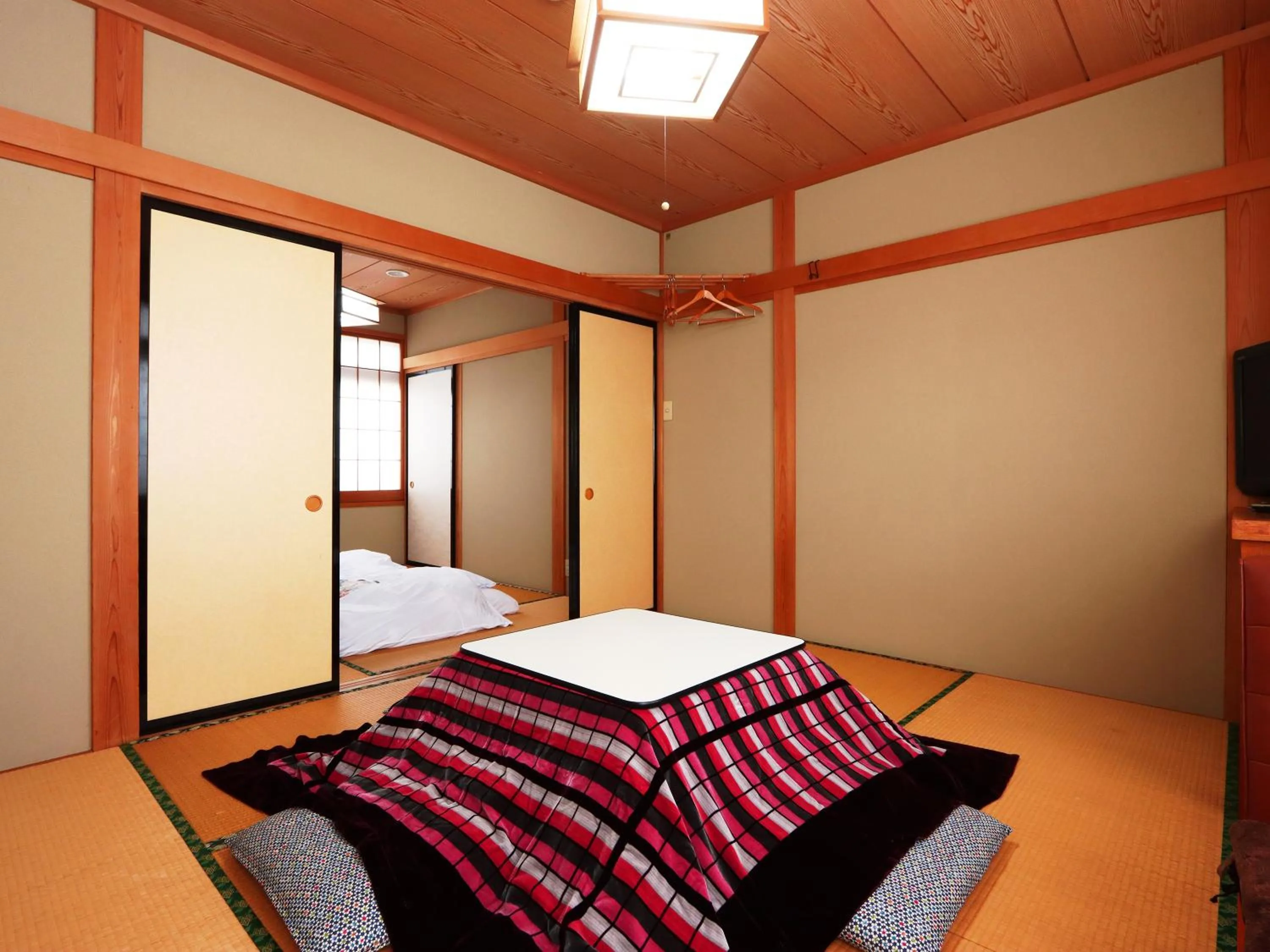 Photo of the whole room, Bed in Minshuku Kojima