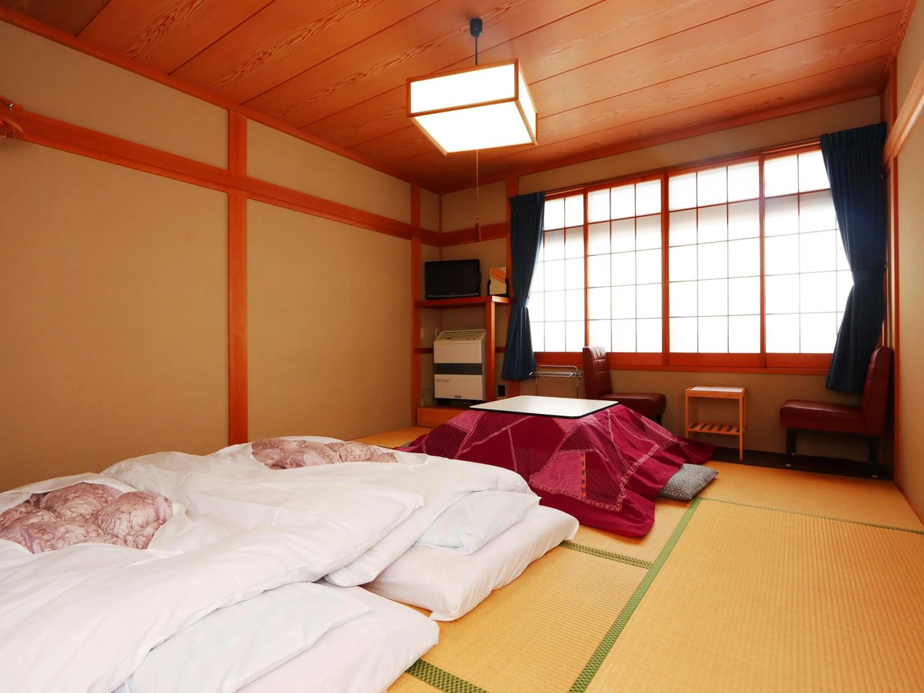 Photo of the whole room, Bed in Minshuku Kojima
