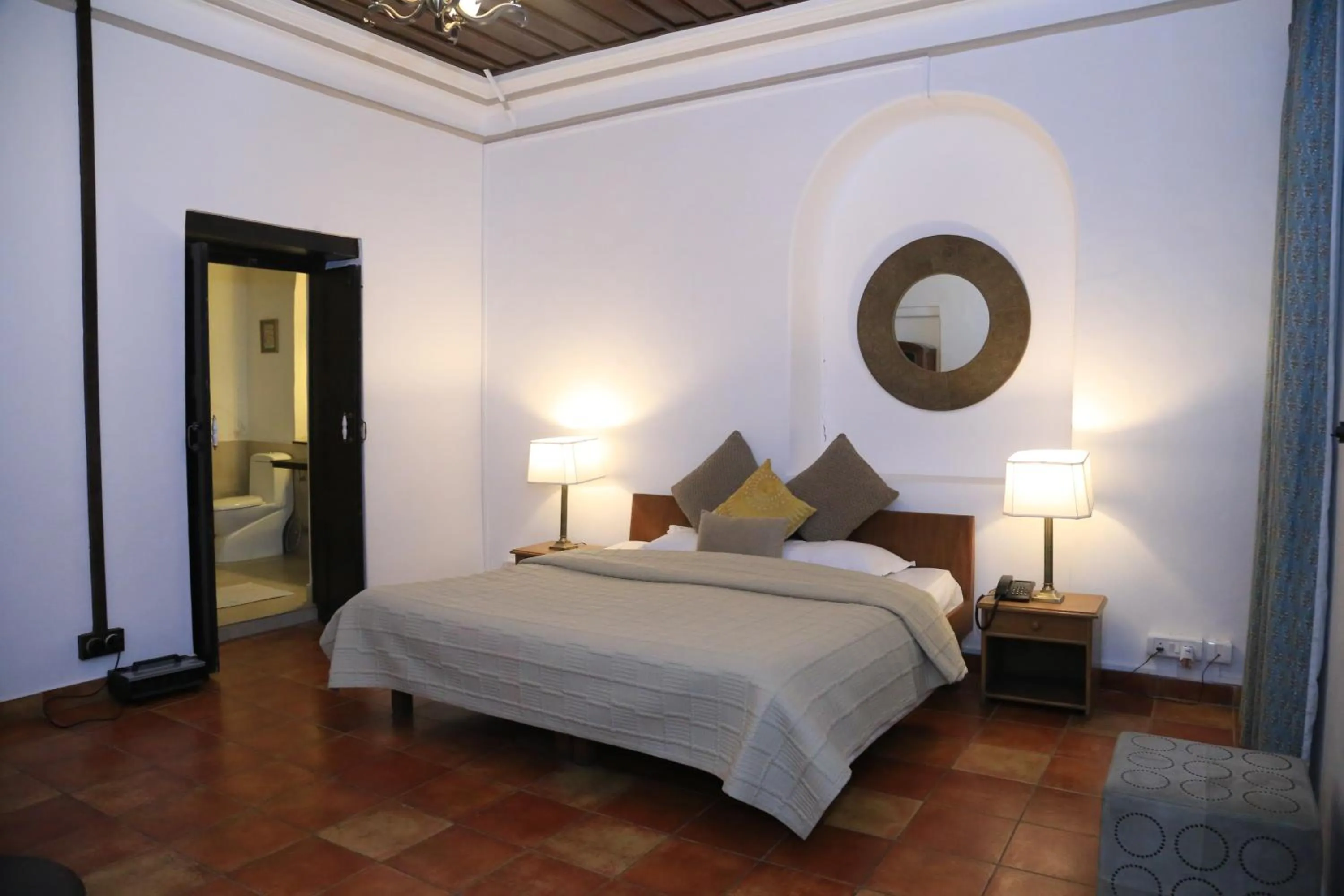 Bedroom, Bed in Raghu Vilas