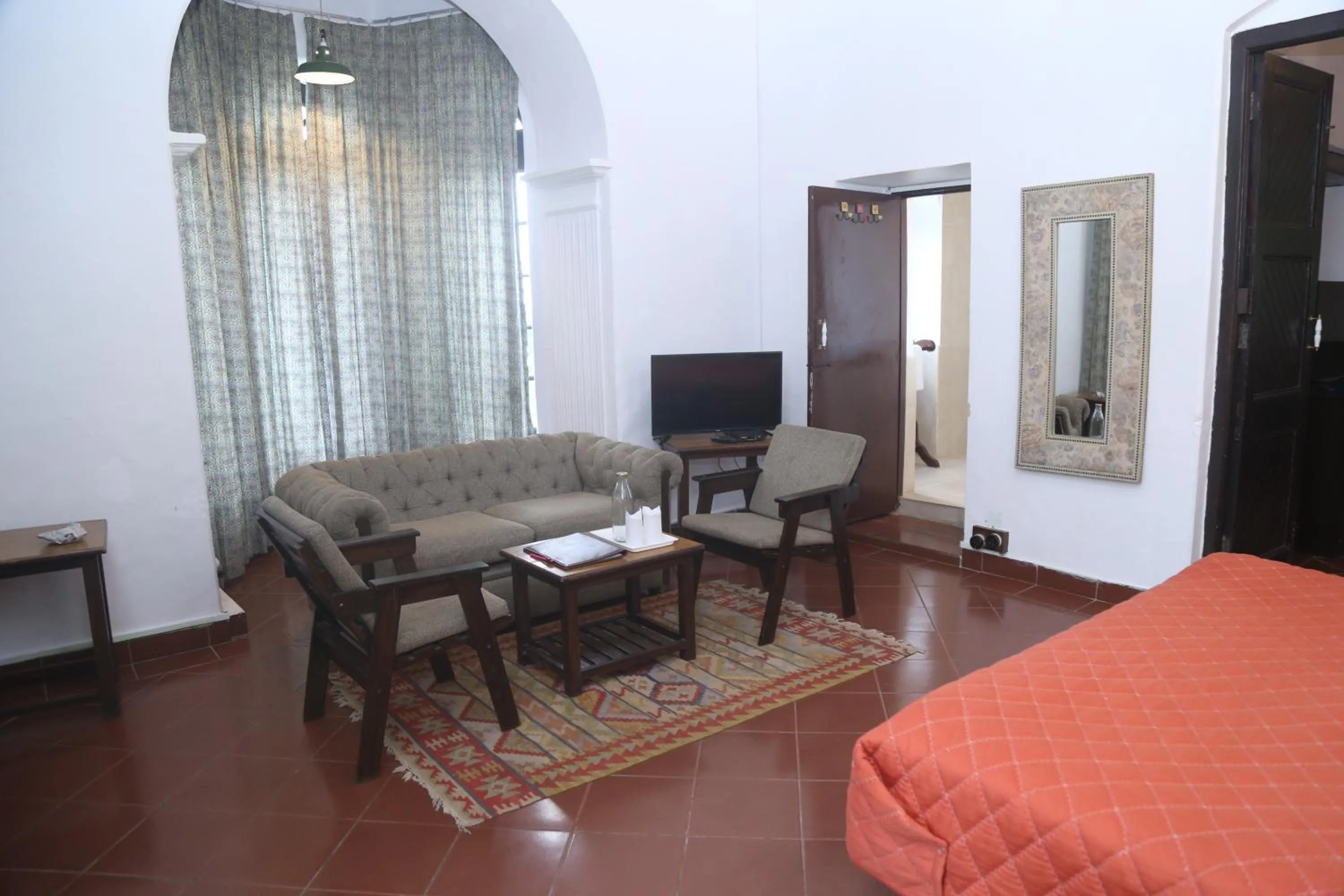 Bedroom, Bed in Raghu Vilas