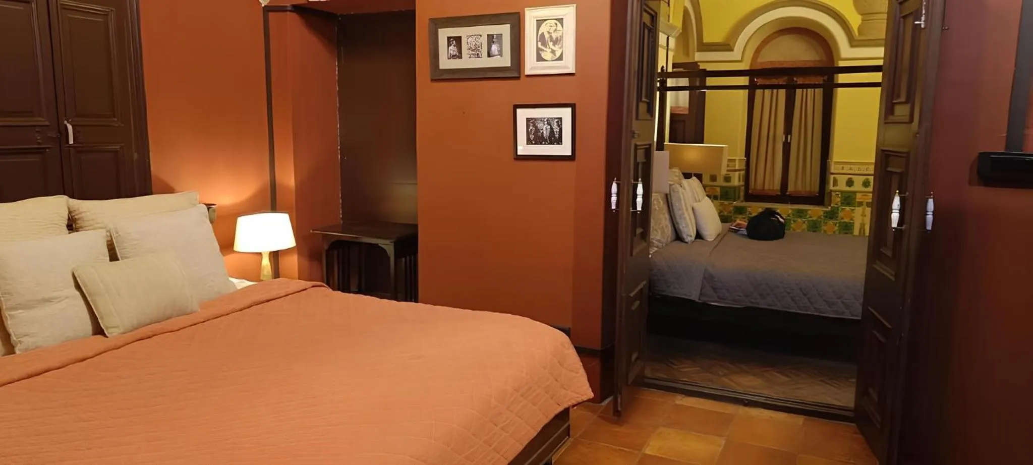 Bedroom, Bed in Raghu Vilas