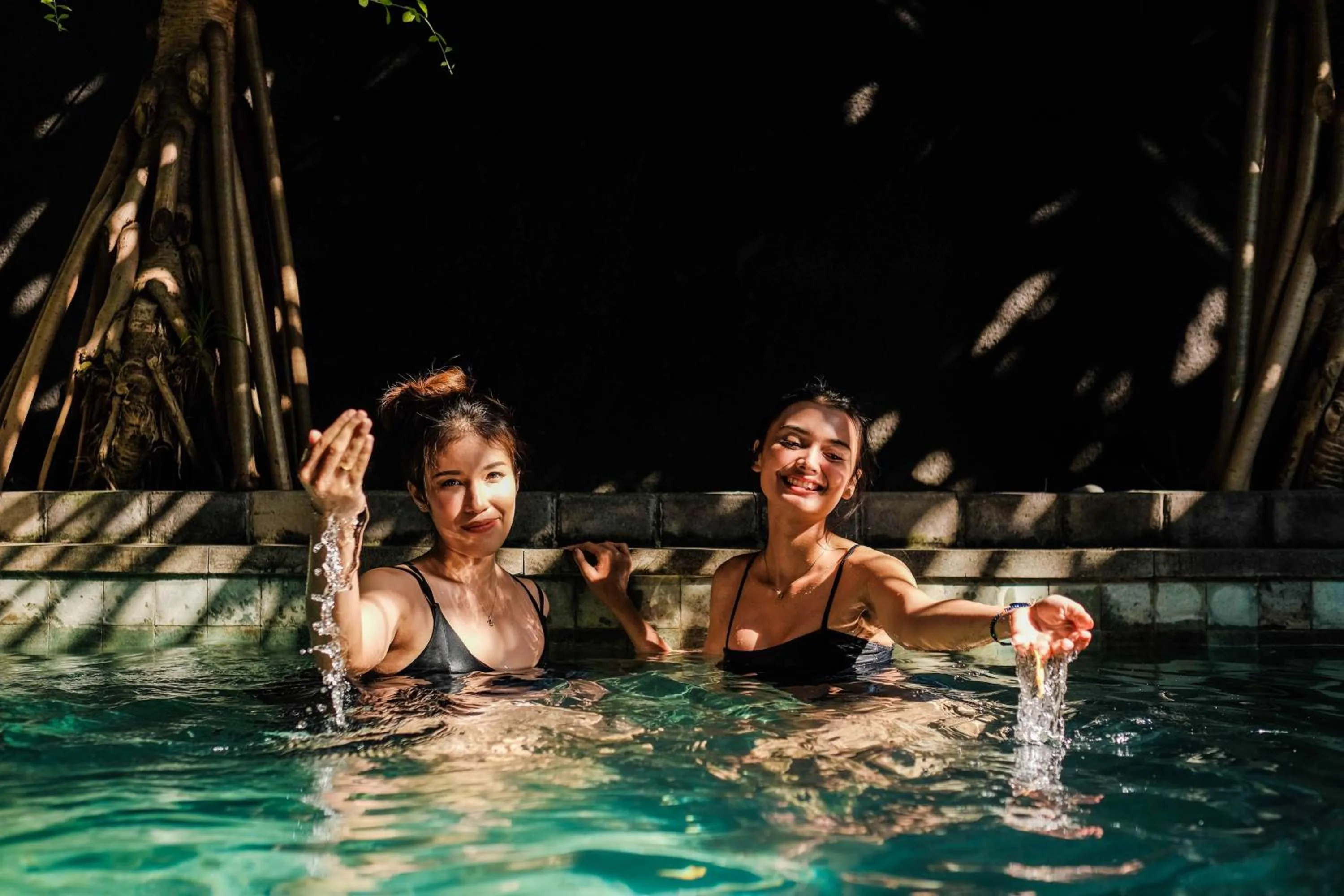 People in S18 Bali Villas