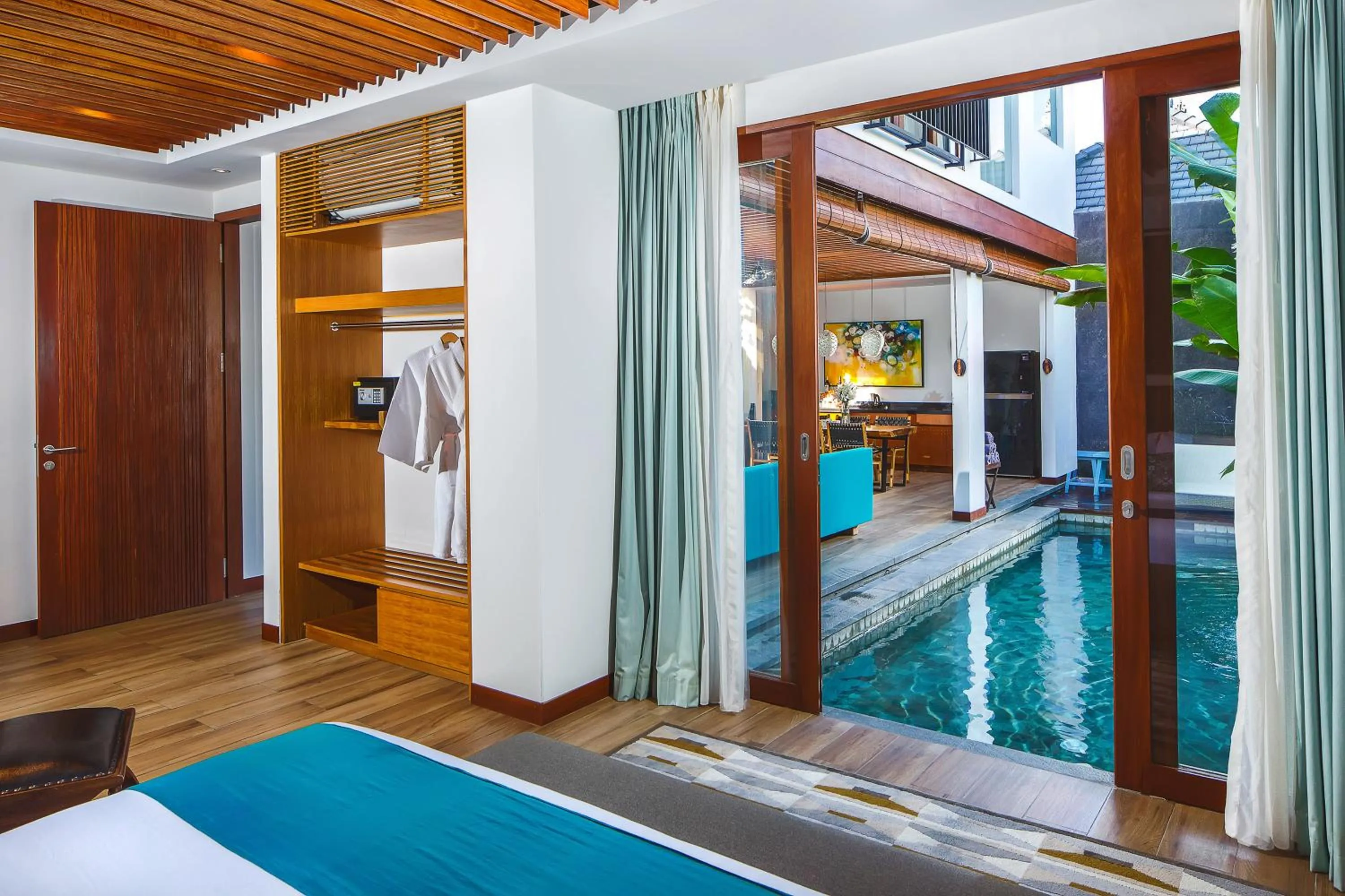 Bedroom in S18 Bali Villas