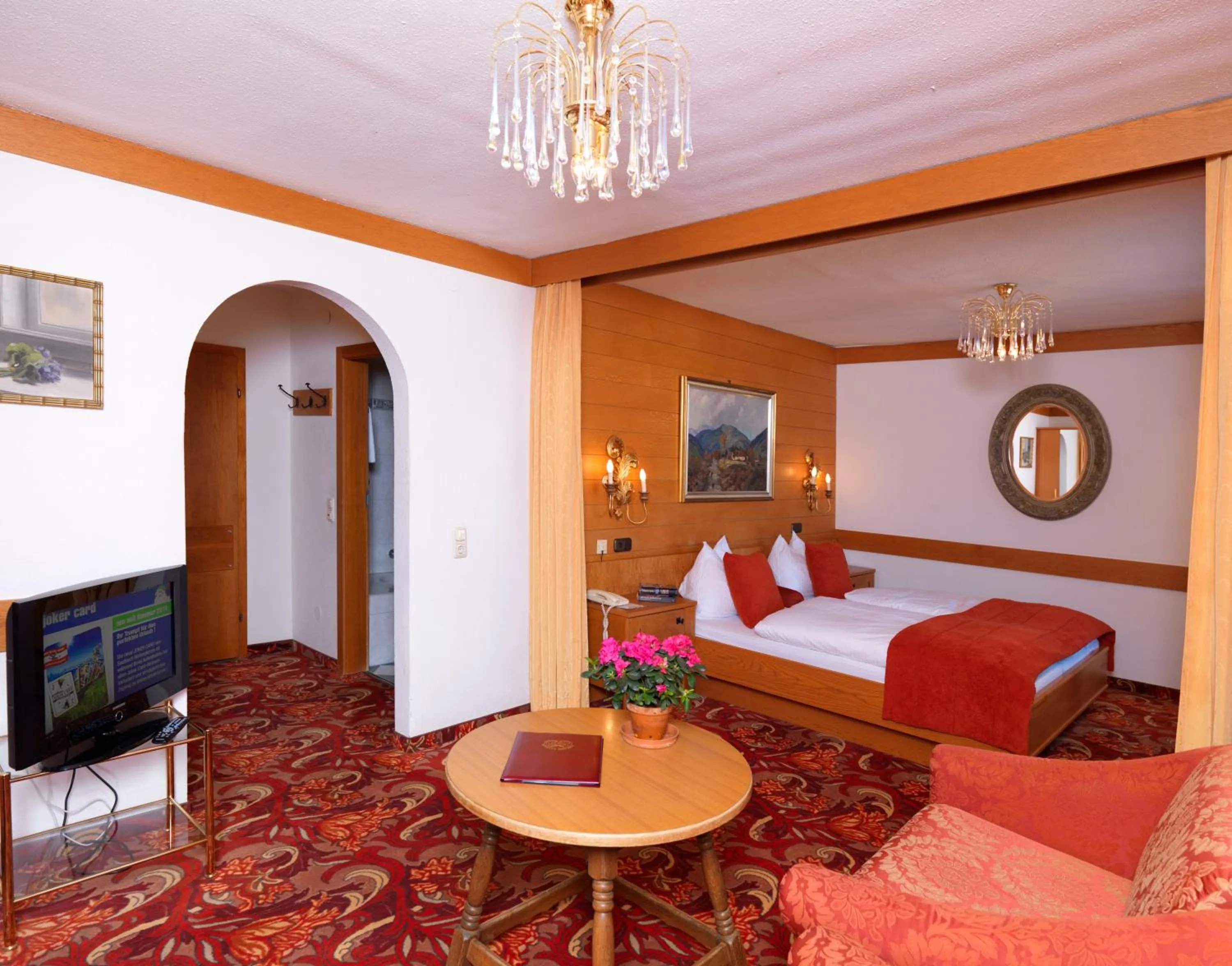 Bedroom, Bed in Berger's Sporthotel