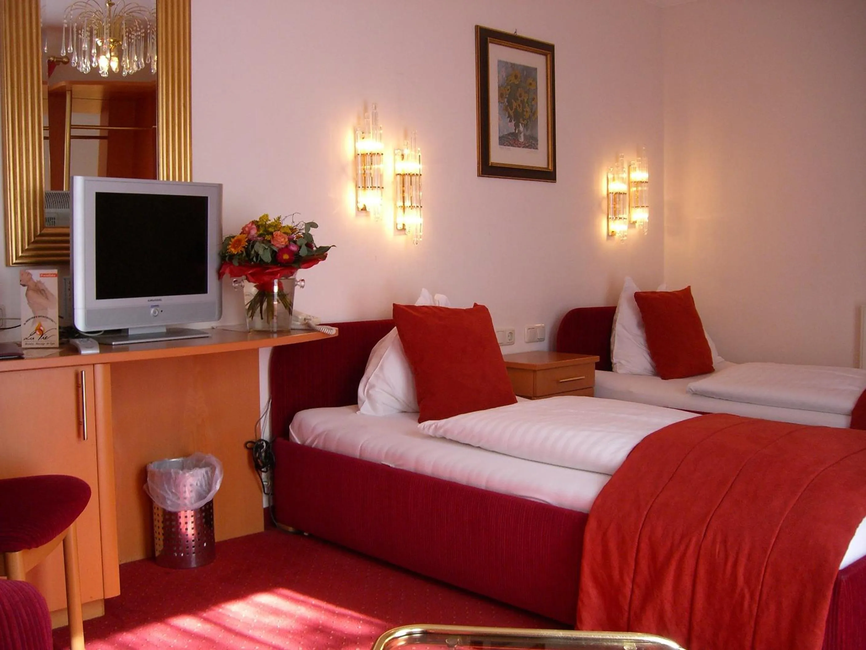 Bed in Berger's Sporthotel