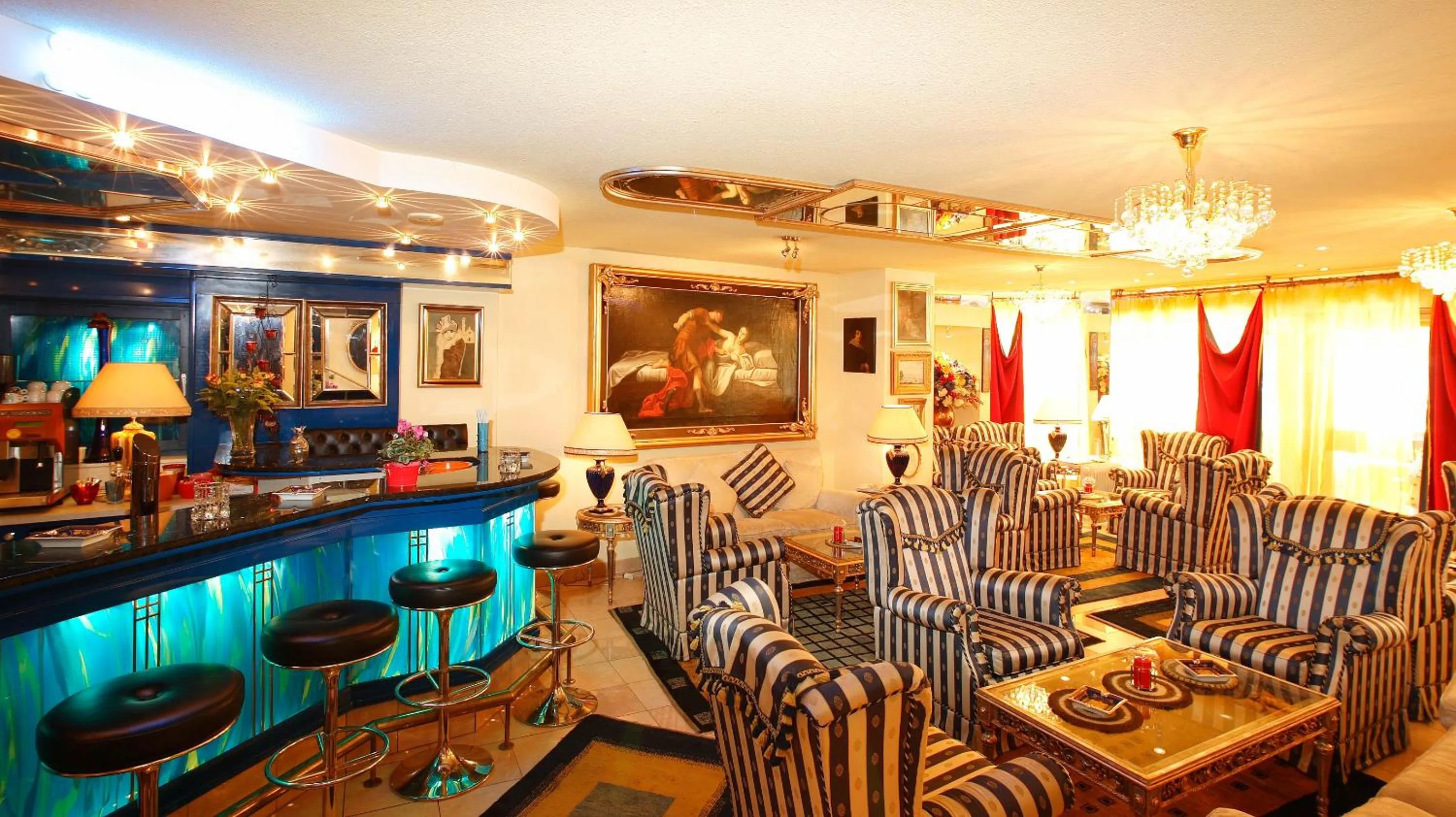 Lounge or bar in Berger's Sporthotel