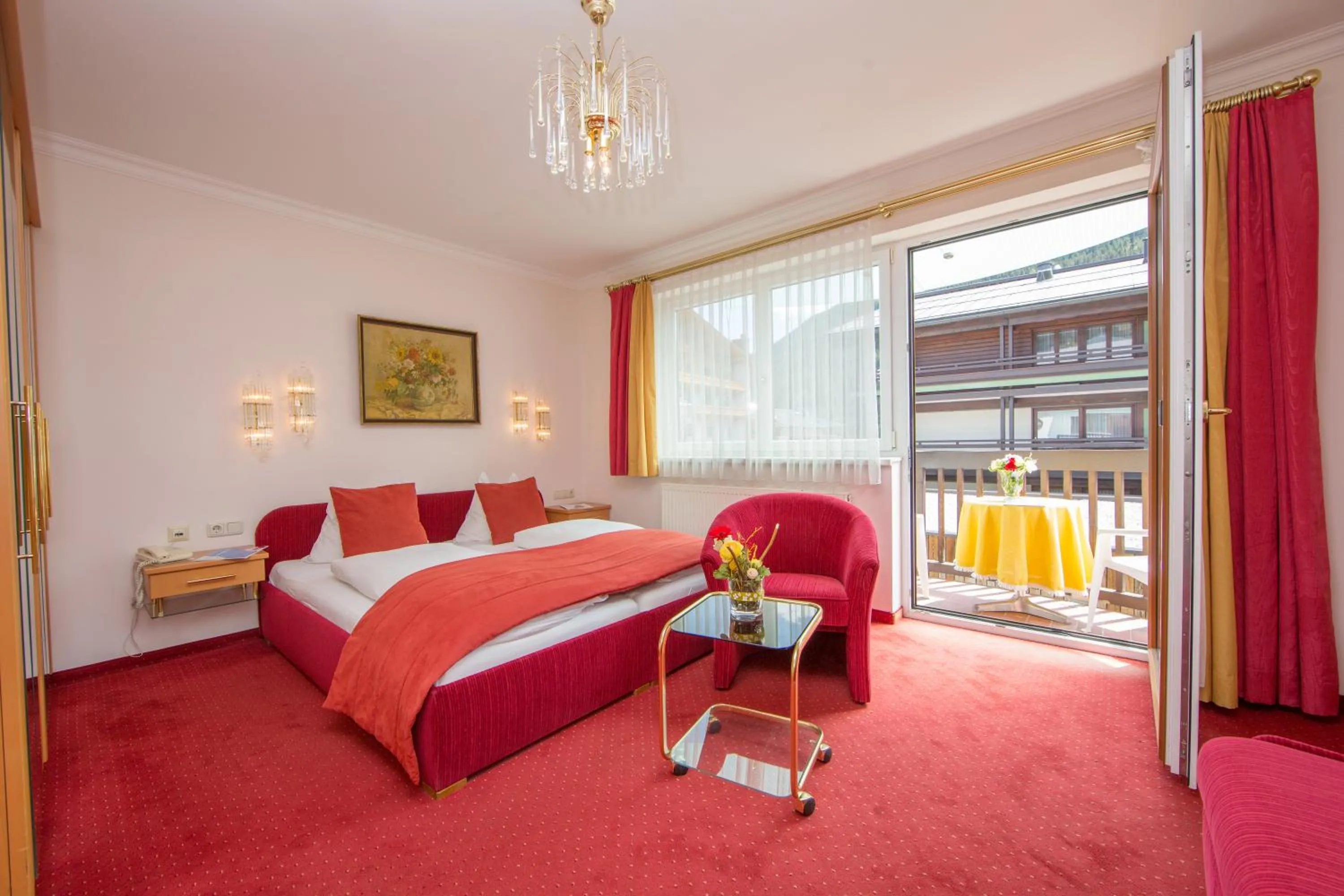 Photo of the whole room, Bed in Berger's Sporthotel