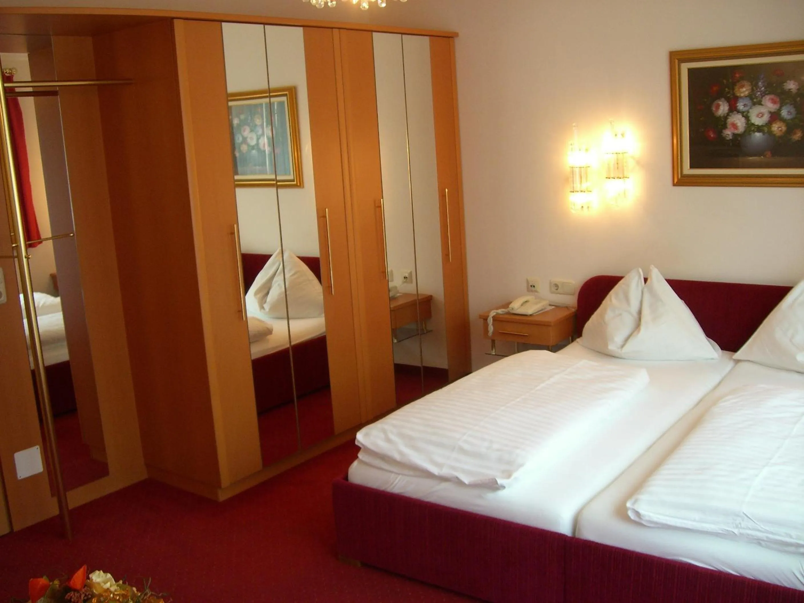 Bedroom, Bed in Berger's Sporthotel