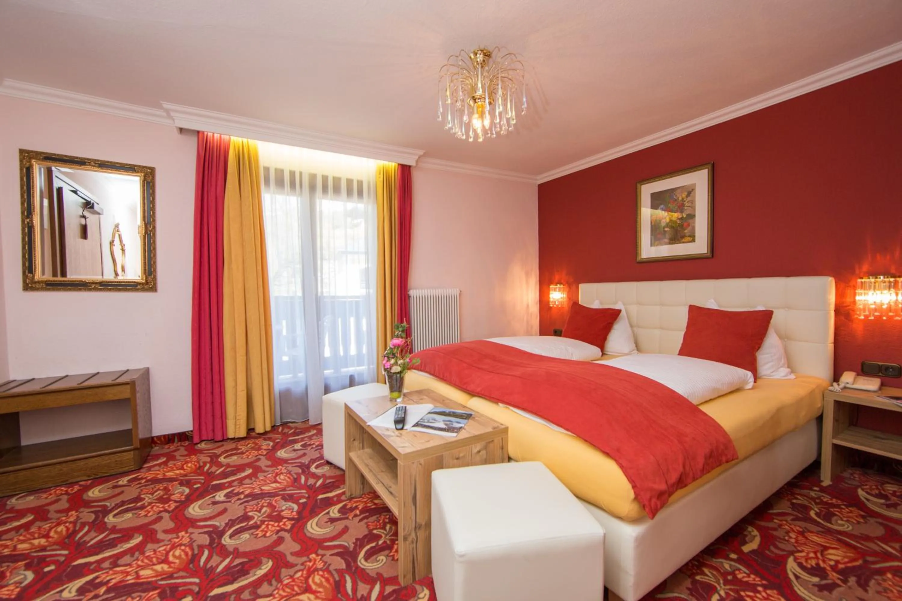 Bed in Berger's Sporthotel