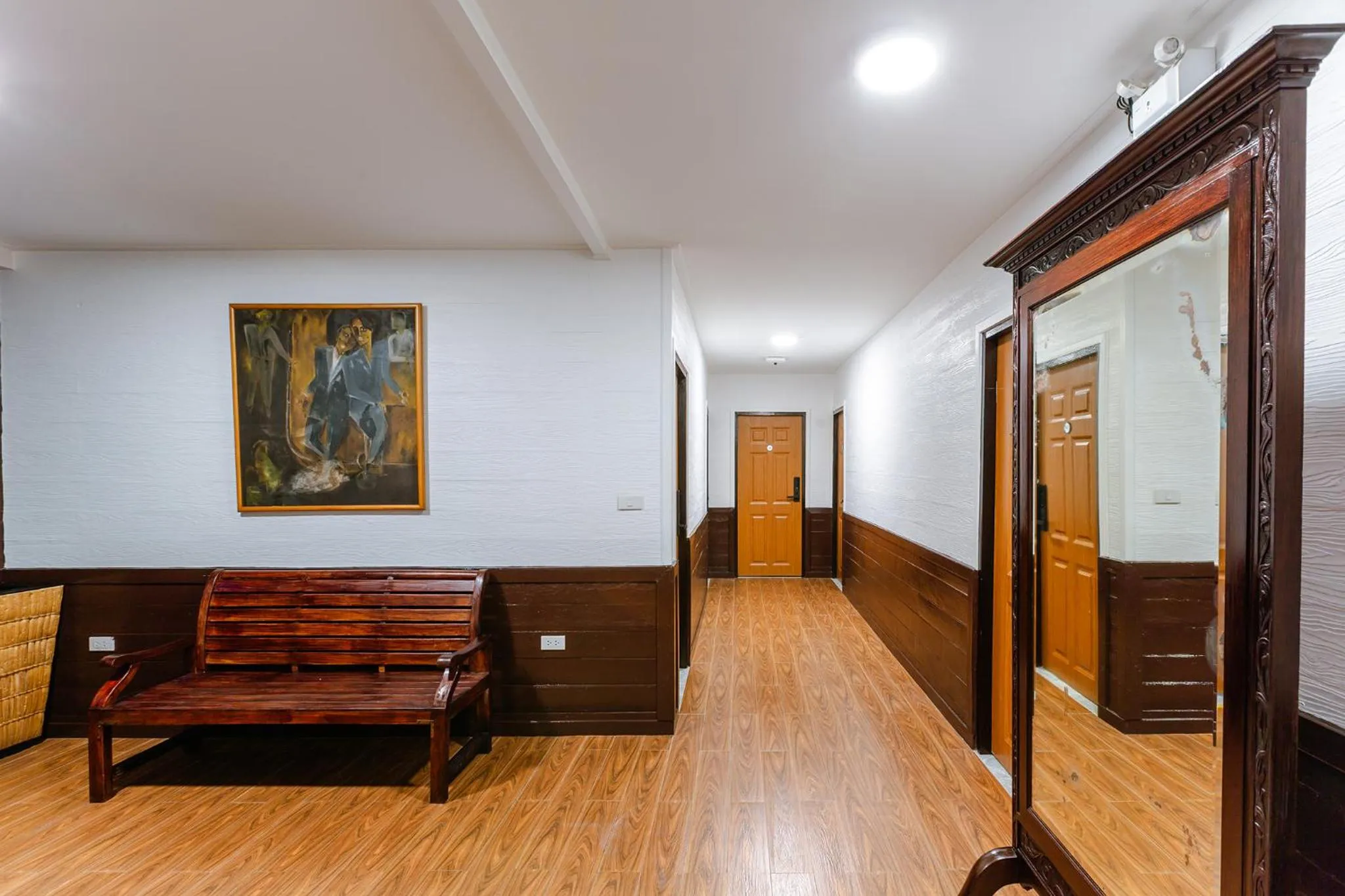 Seating area in Diff Hostel