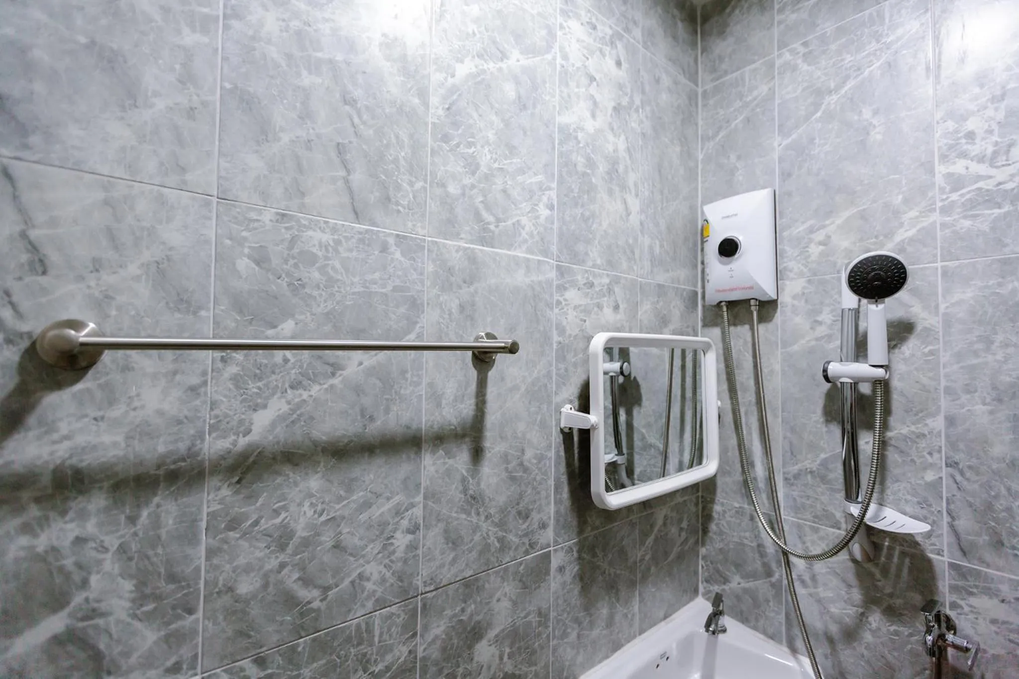 Shower in Diff Hostel